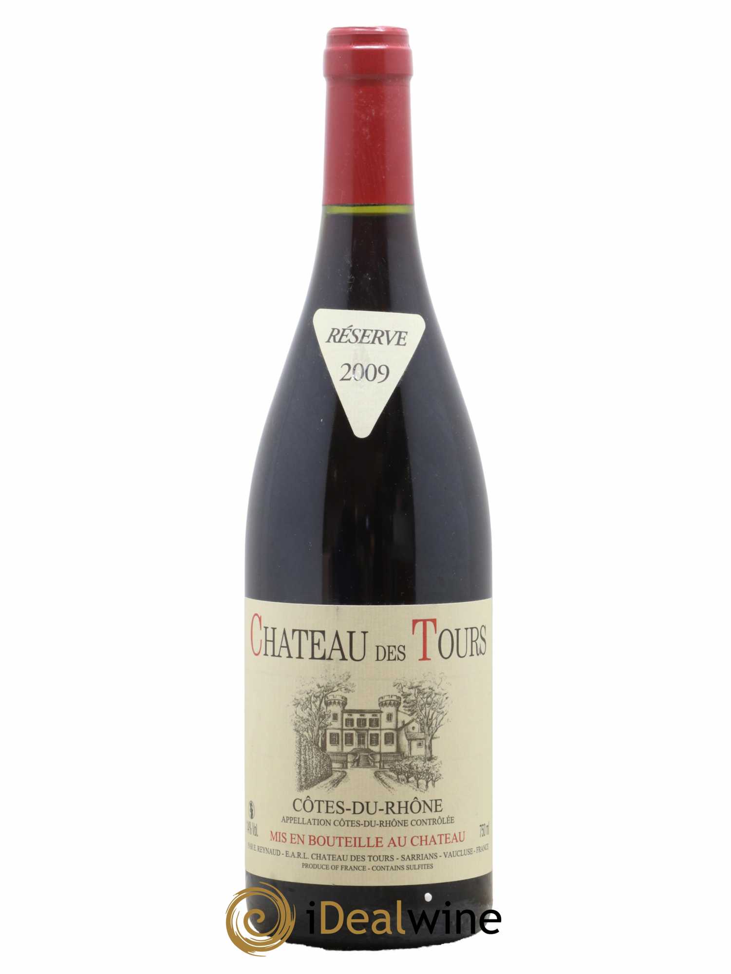 Côtes-du-Rhône Château des Tours Emmanuel Reynaud 2009 - Lot de 1 bouteille - 0