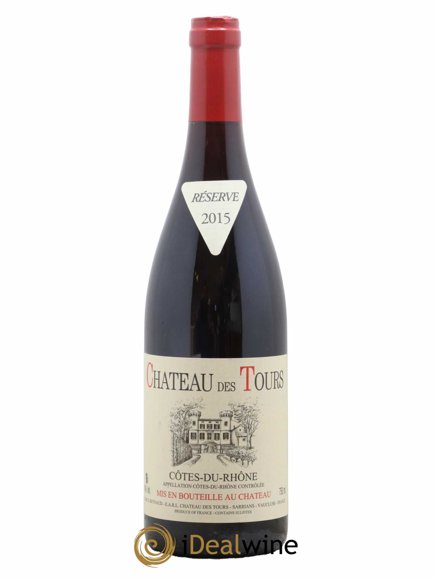 Côtes-du-Rhône Château des Tours Emmanuel Reynaud 2015 - Lot de 1 bouteille - 0