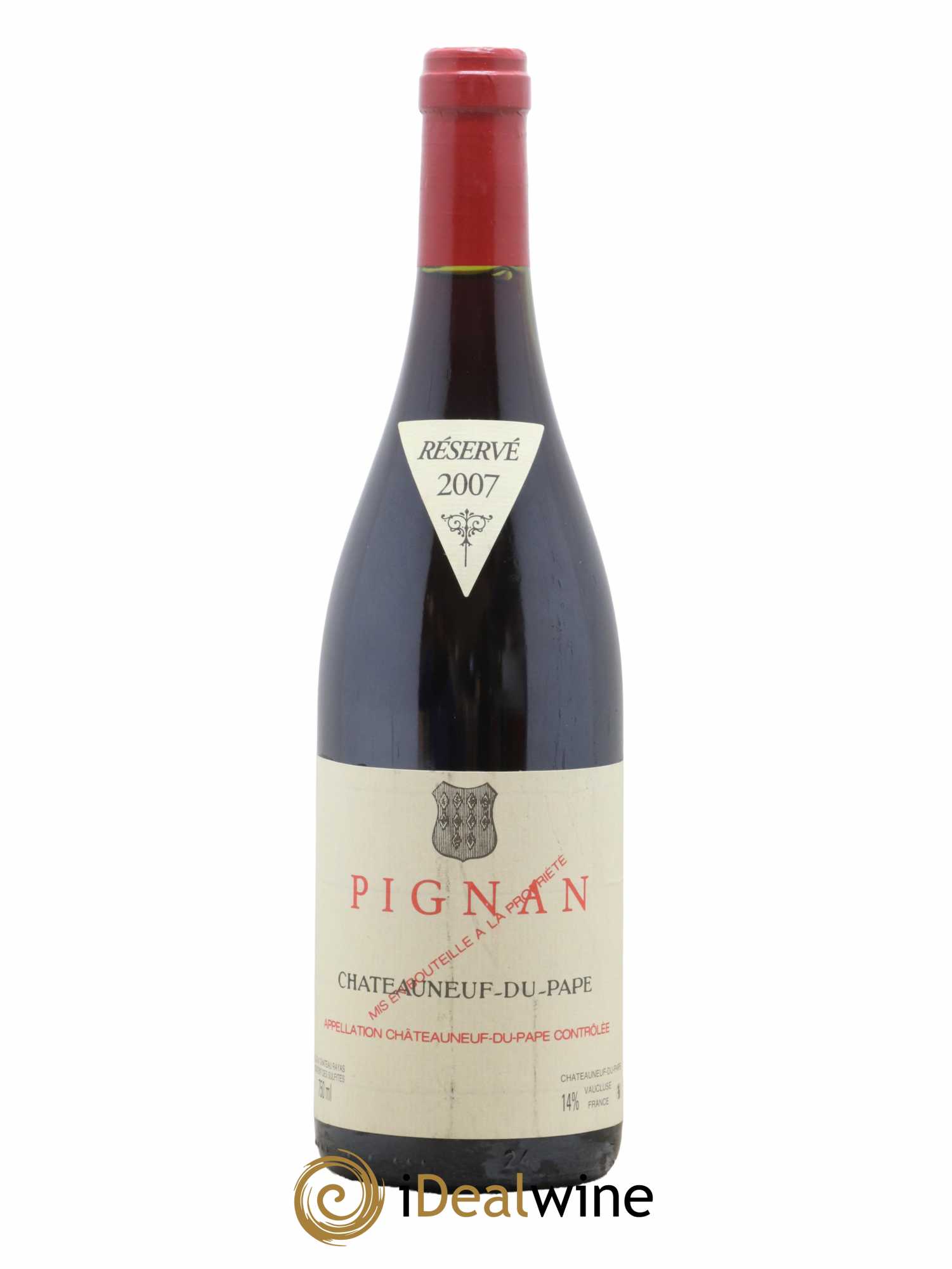 Châteauneuf-du-Pape Pignan Emmanuel Reynaud 2007 - Lot de 1 bouteille - 0