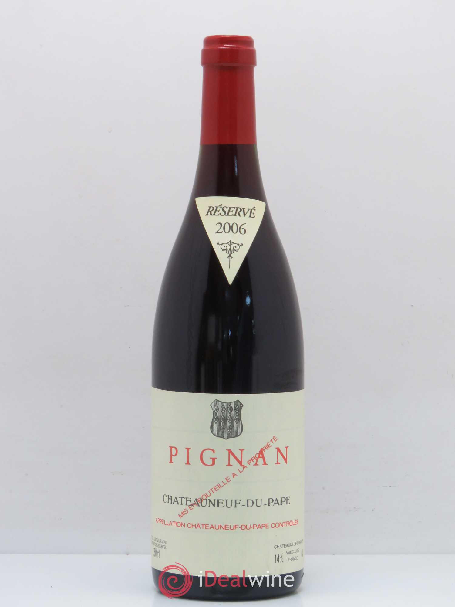 Châteauneuf-du-Pape Pignan Emmanuel Reynaud 2006 - Lot de 1 bouteille - 0