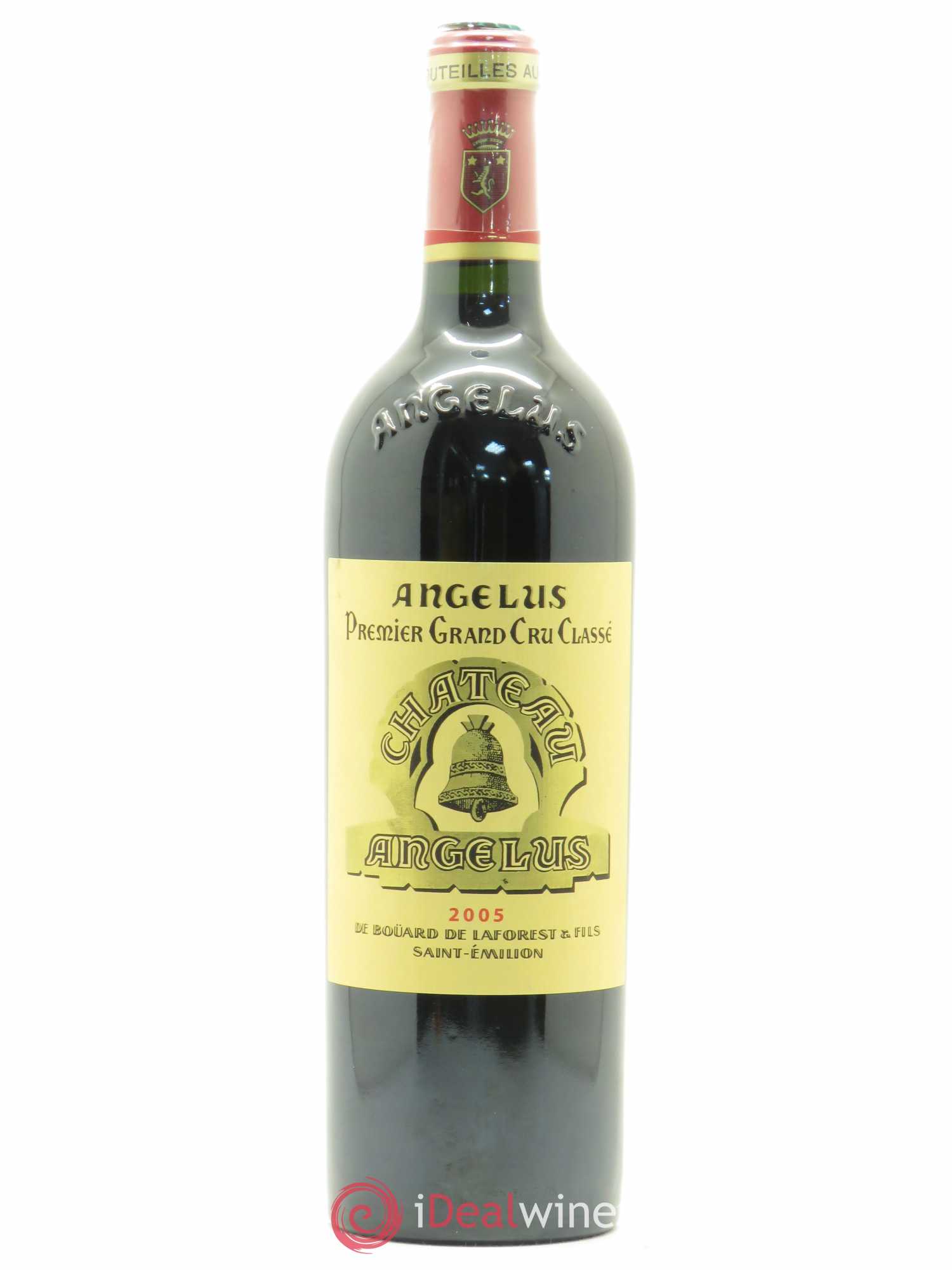 Château Angélus 1er Grand Cru Classé A 2005 - Lot de 1 bouteille - 0