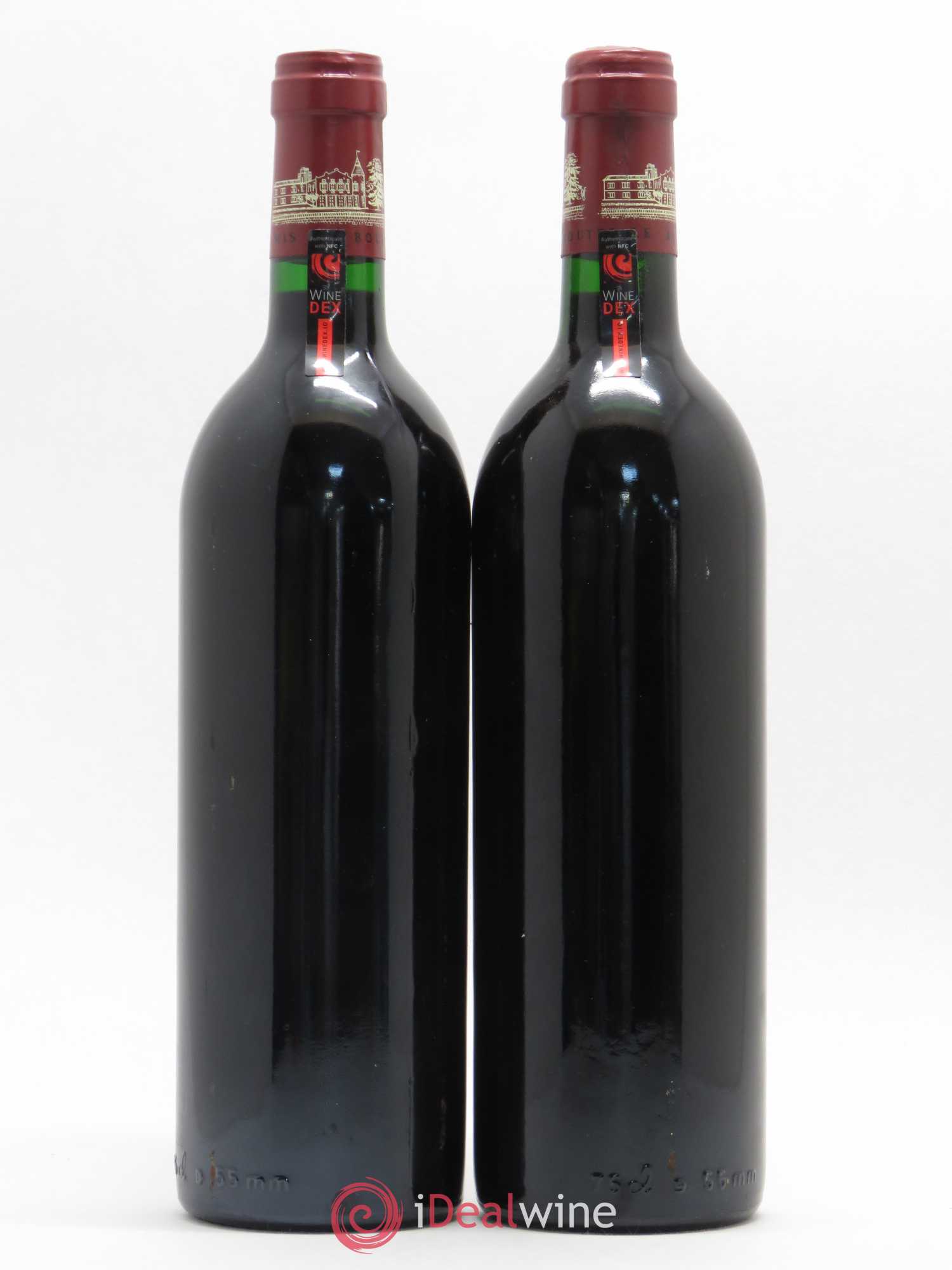 Château Lafite Rothschild 1er Grand Cru Classé 1986 - Lot de 2 bouteilles - 1