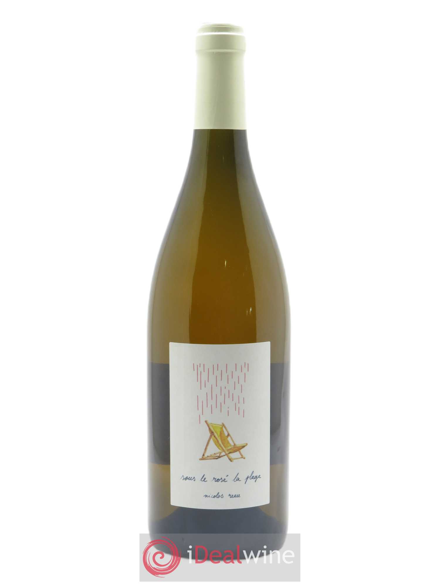 Vin de France Clos des treilles Sous le rosé la plage Nicolas Réau 2020 - Lot de 1 bouteille - 0