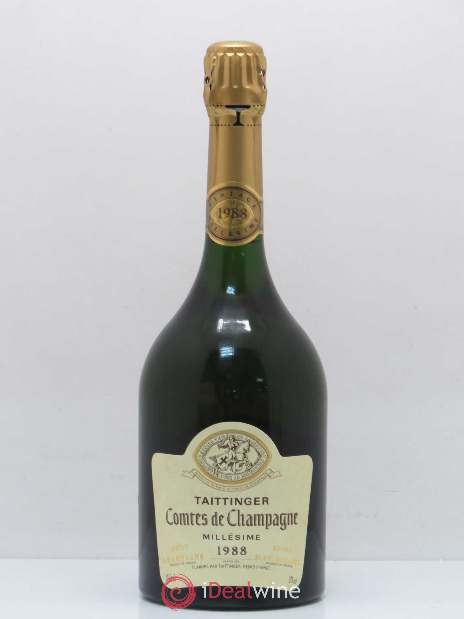 Comtes de Champagne Taittinger 1988 - Lot de 1 bouteille - 0