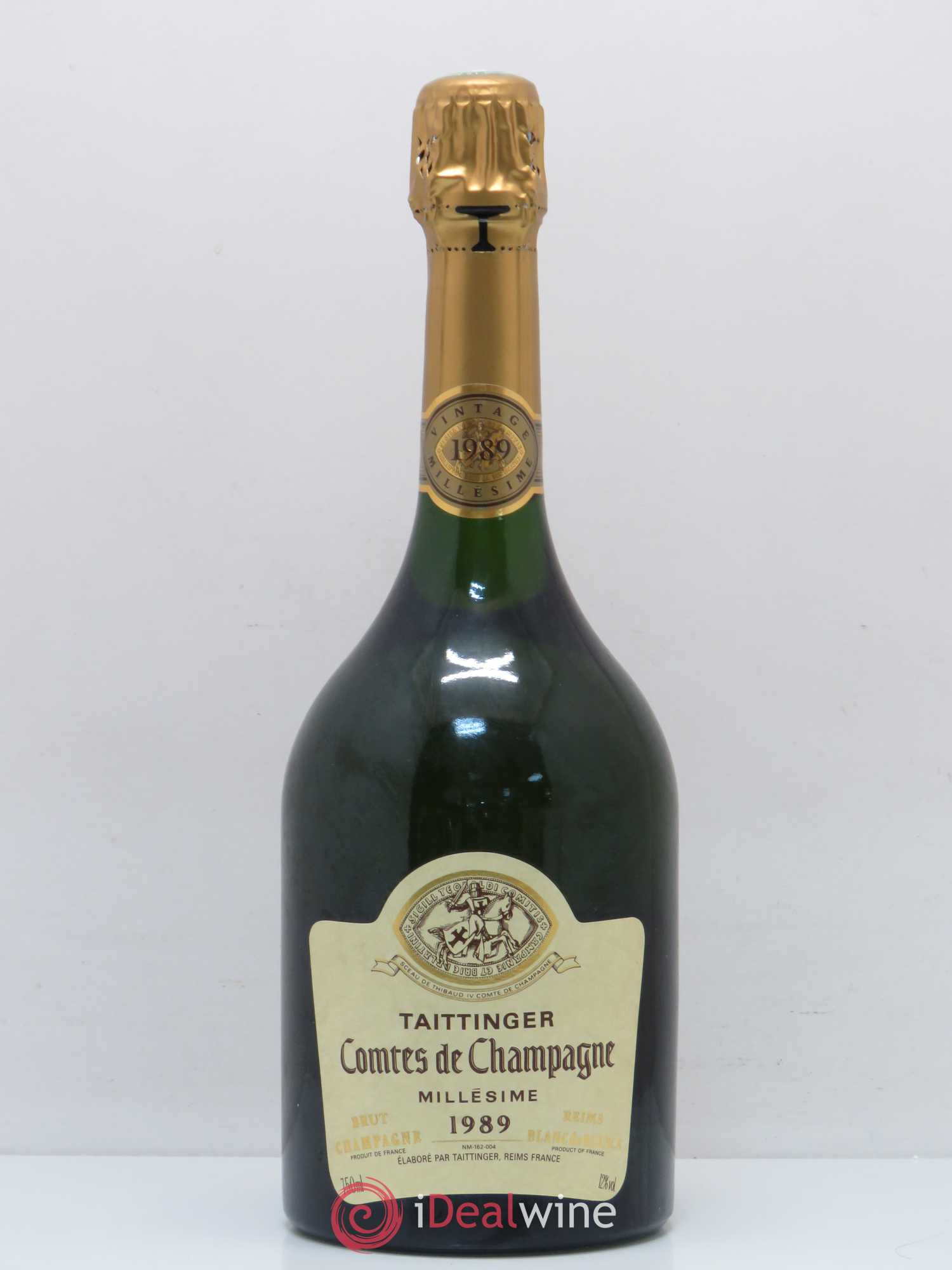 Comtes de Champagne Taittinger 1989 - Lot de 1 bouteille - 0