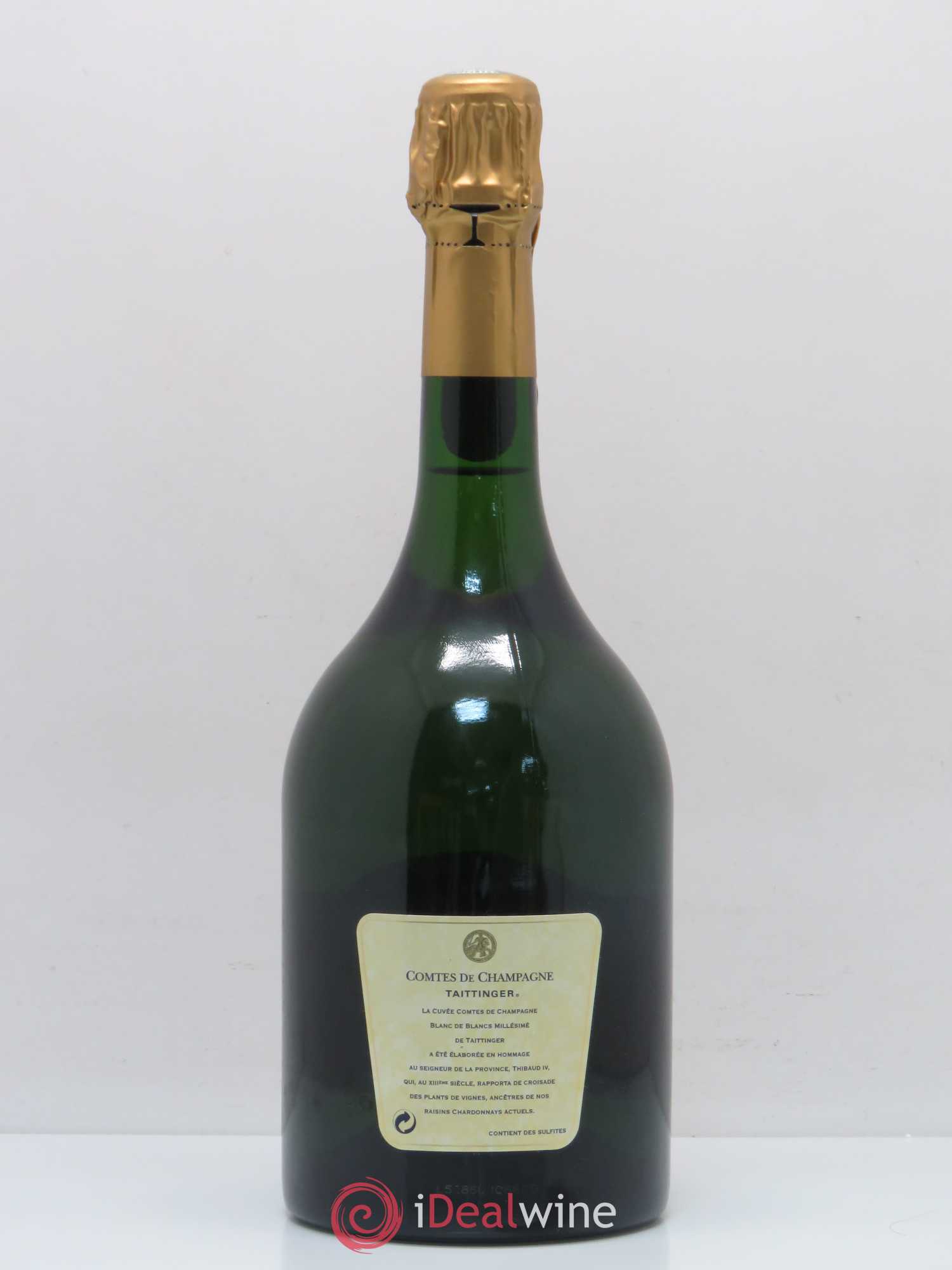 Comtes de Champagne Taittinger 1995 - Lot de 1 bouteille - 1