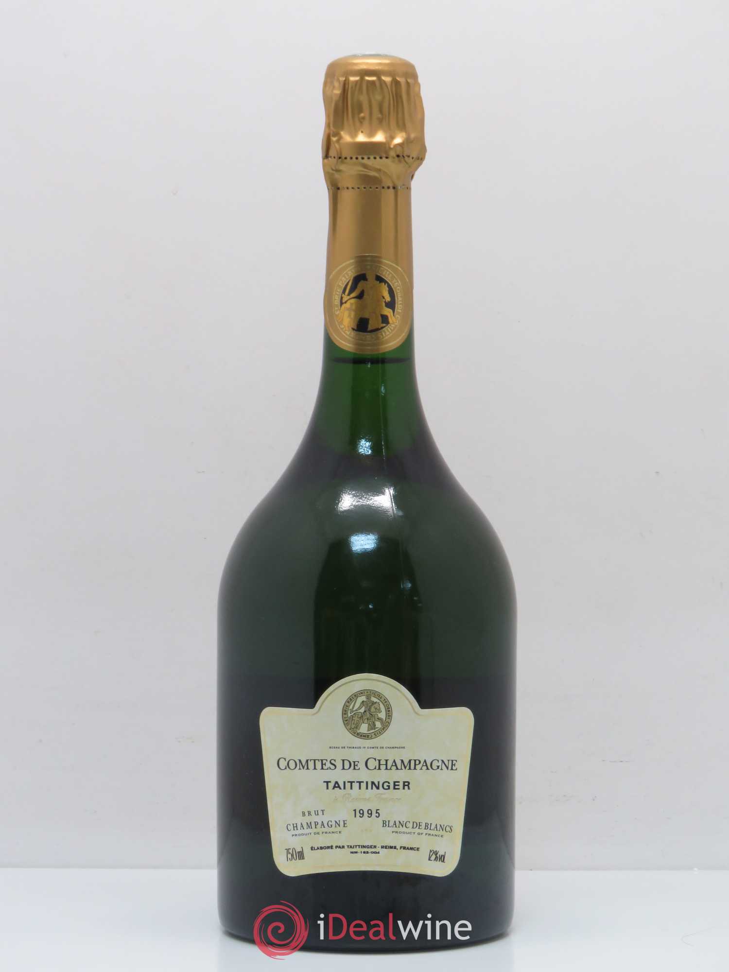 Comtes de Champagne Taittinger 1995 - Lot de 1 bouteille - 0