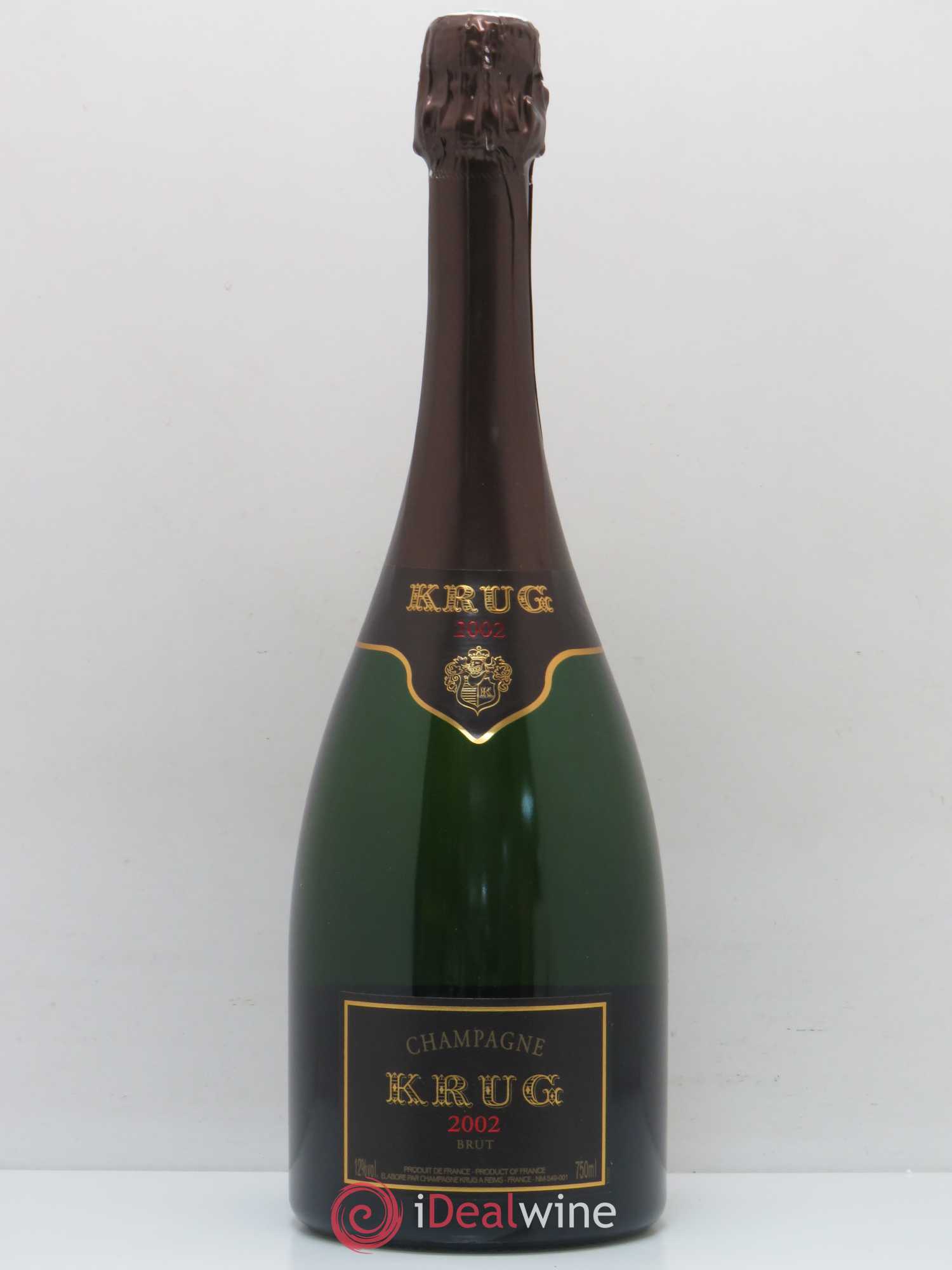 Vintage Krug 2002 - Lot de 1 bouteille - 0