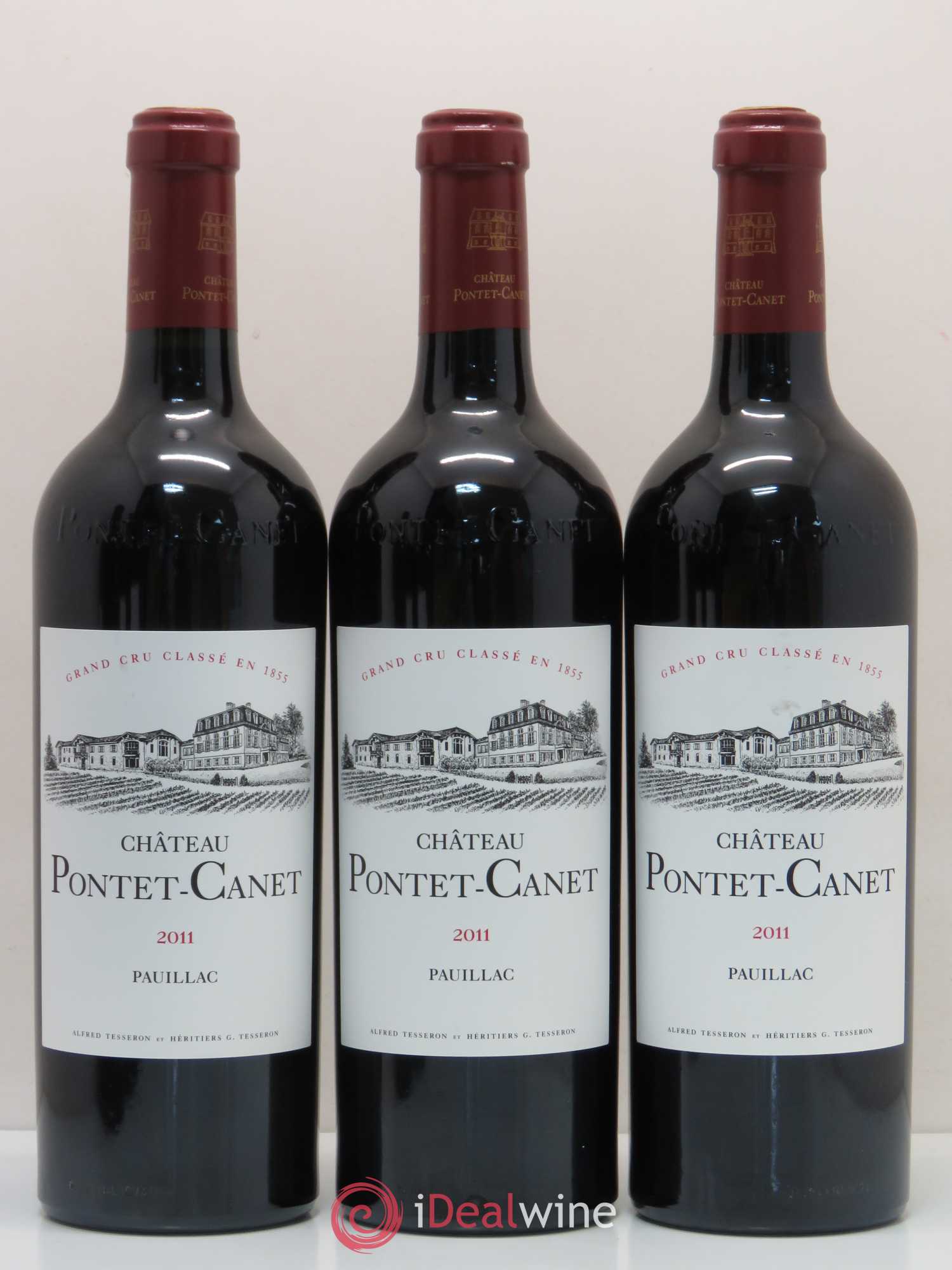 Château Pontet Canet 5ème Grand Cru Classé 2011 - Lot de 6 bouteilles - 2