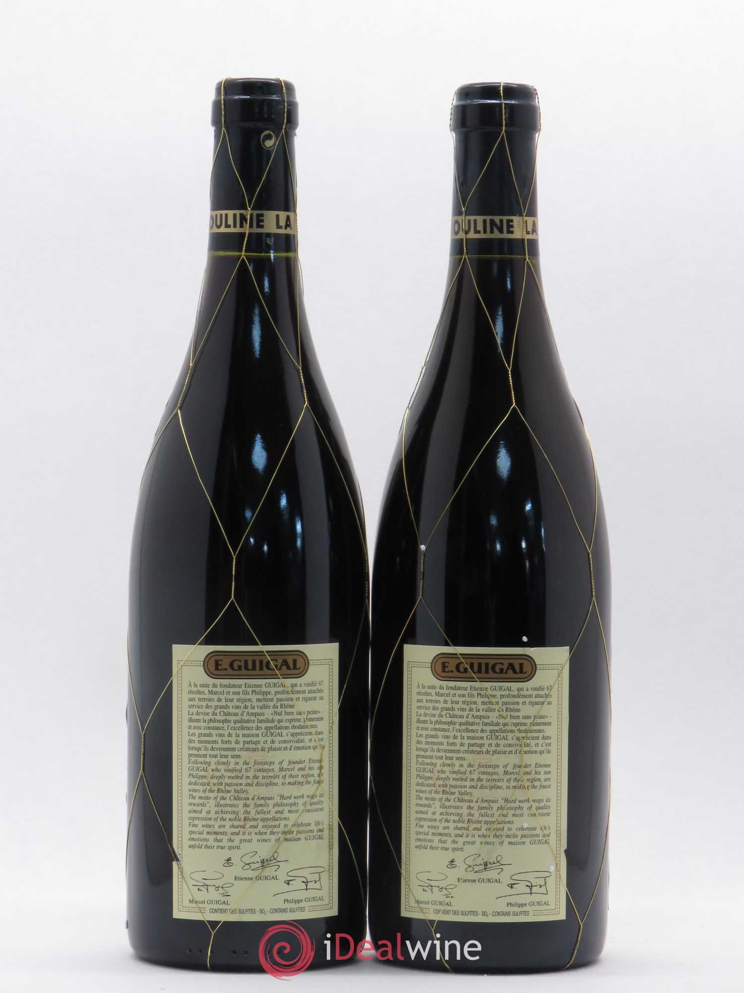 Côte-Rôtie La Mouline Guigal 2003 - Lot de 2 bouteilles - 1