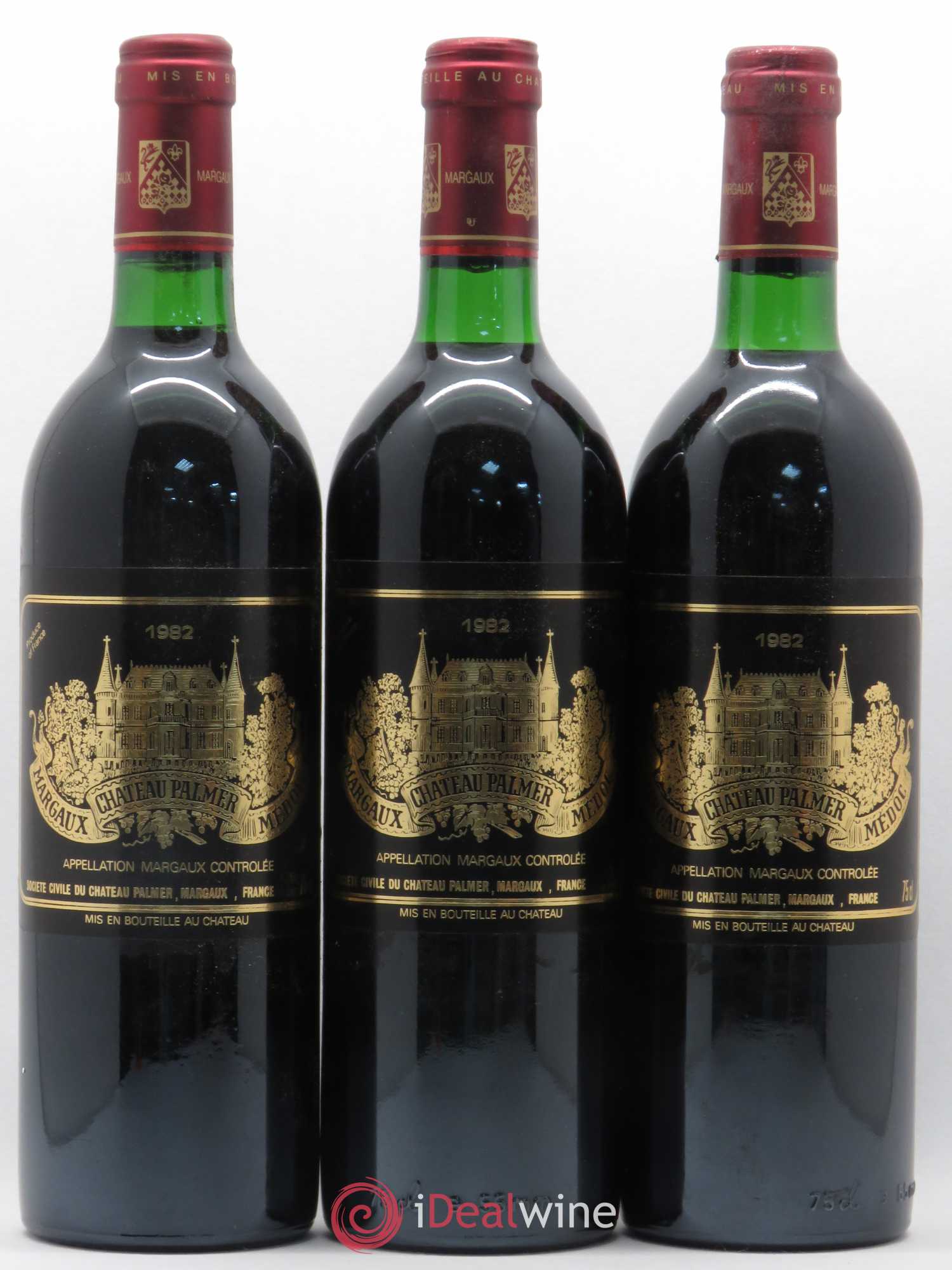 Château Palmer 3ème Grand Cru Classé 1982 - Lot de 6 bouteilles - 2