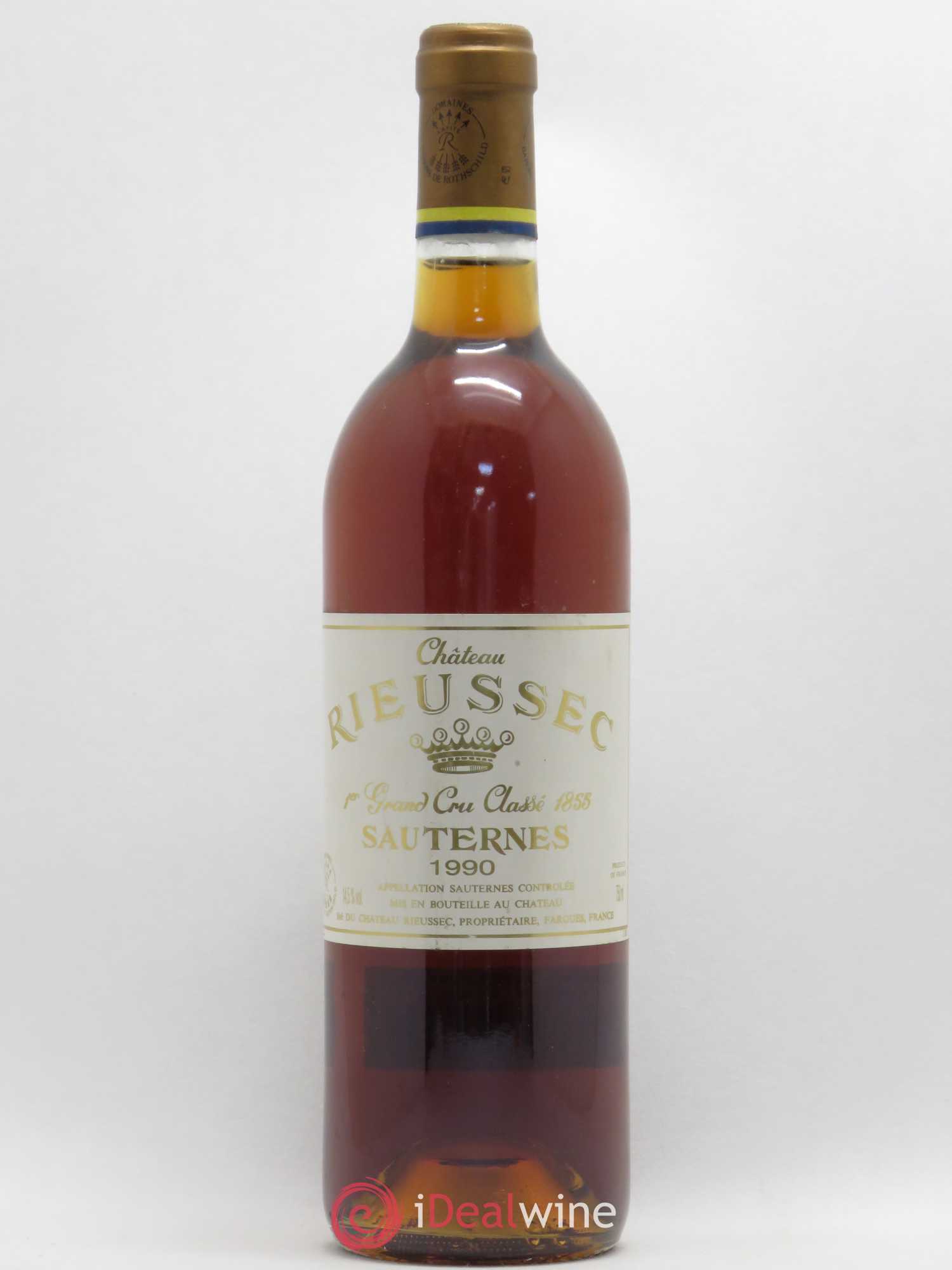Château Rieussec 1er Grand Cru Classé 1990 - Posten von 1 Flasche - 0