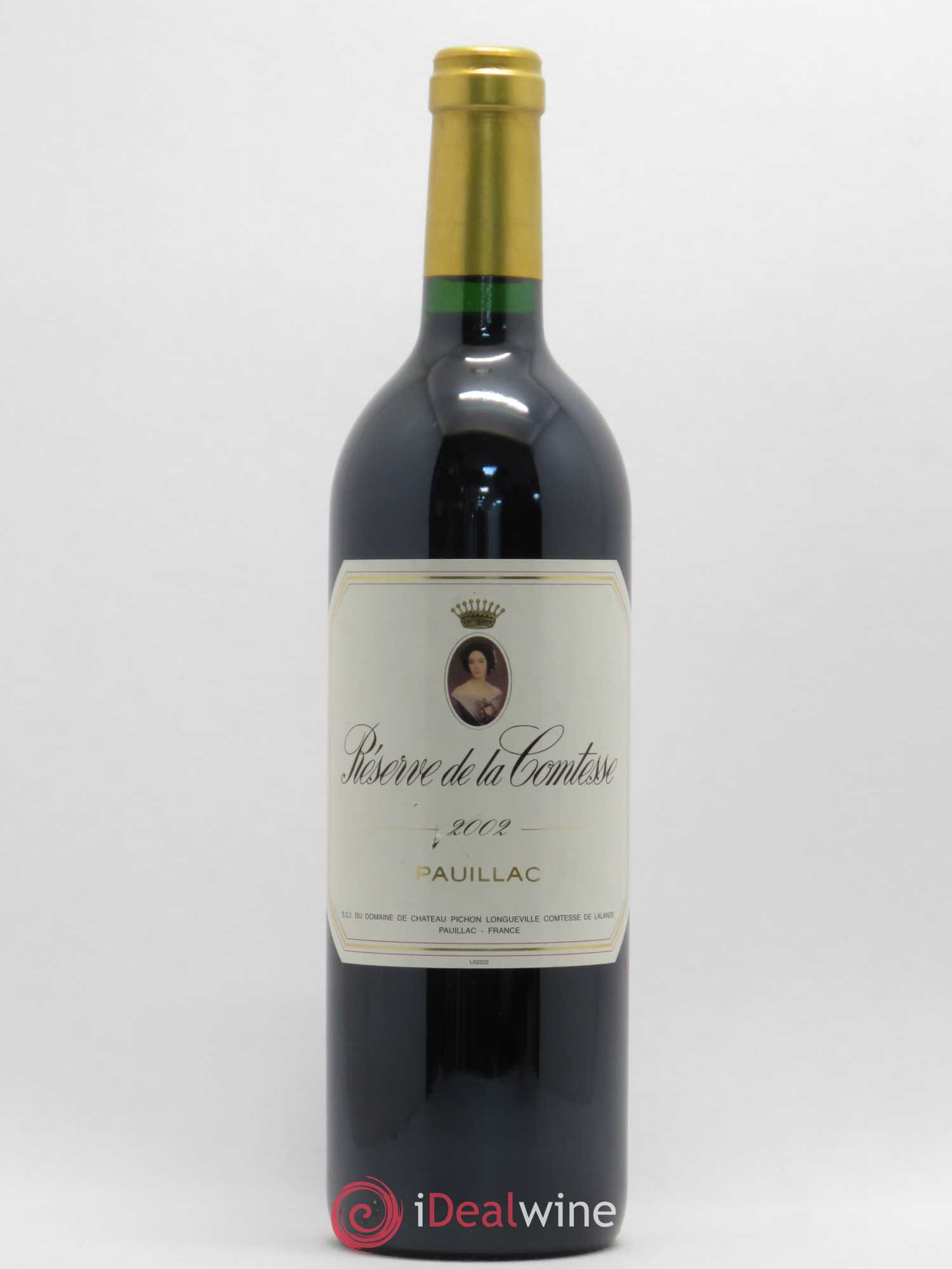 Réserve de la Comtesse Second Vin 2002 - Lot de 1 bouteille - 0