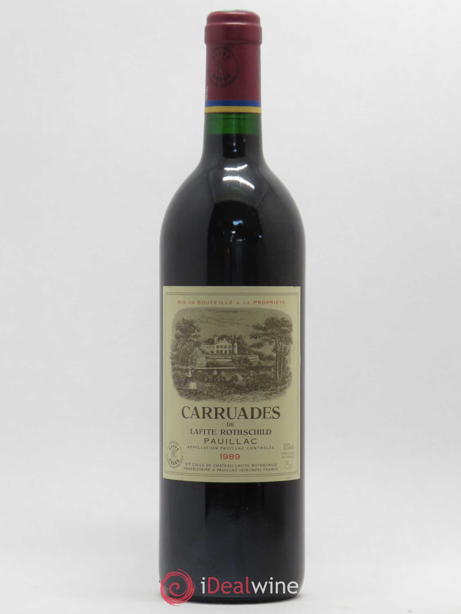 Carruades de Lafite Rothschild Second Vin 1989 - Lot de 1 bouteille - 0
