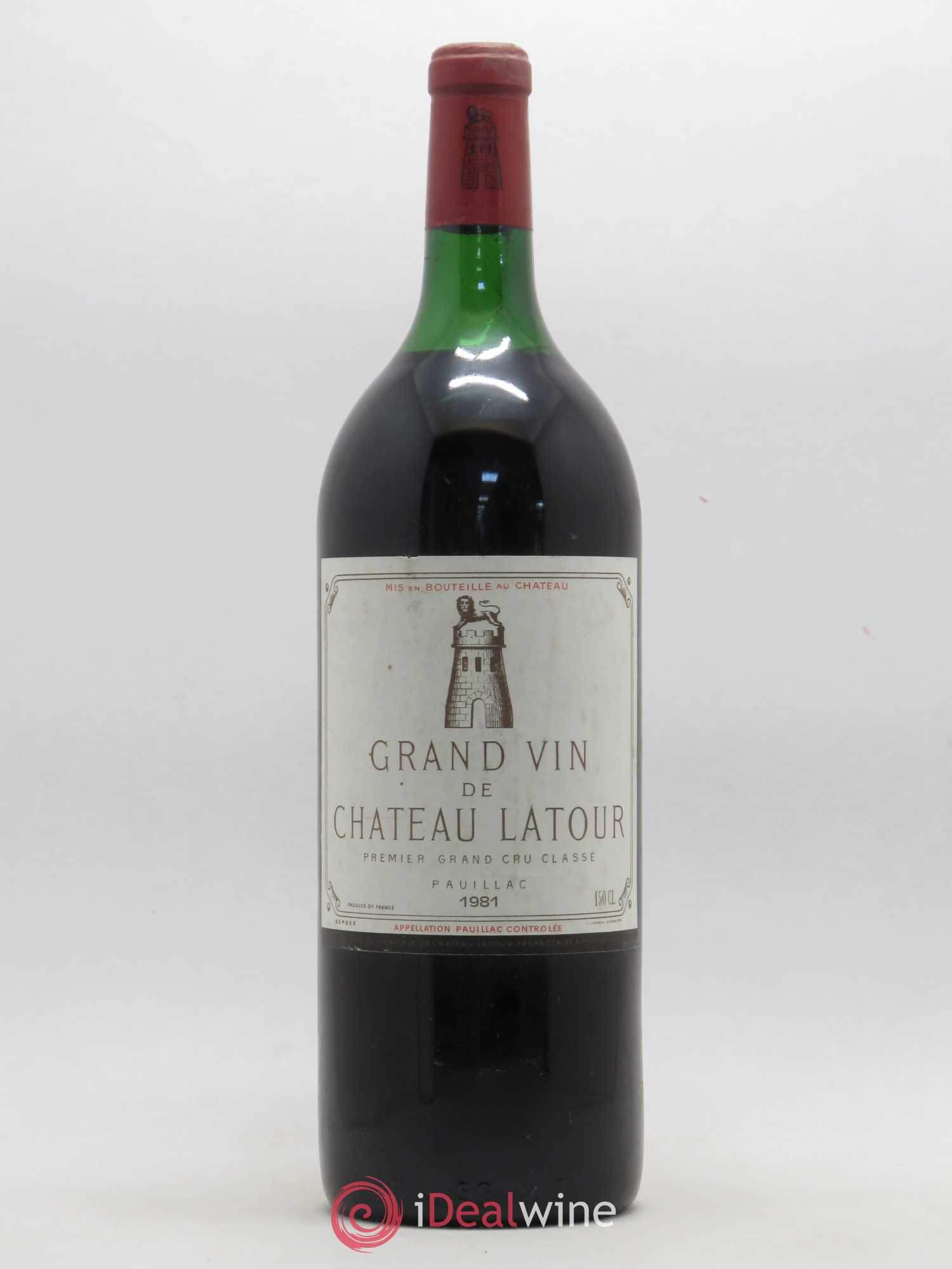 Château Latour 1er Grand Cru Classé 1981 - Lot de 1 magnum - 0