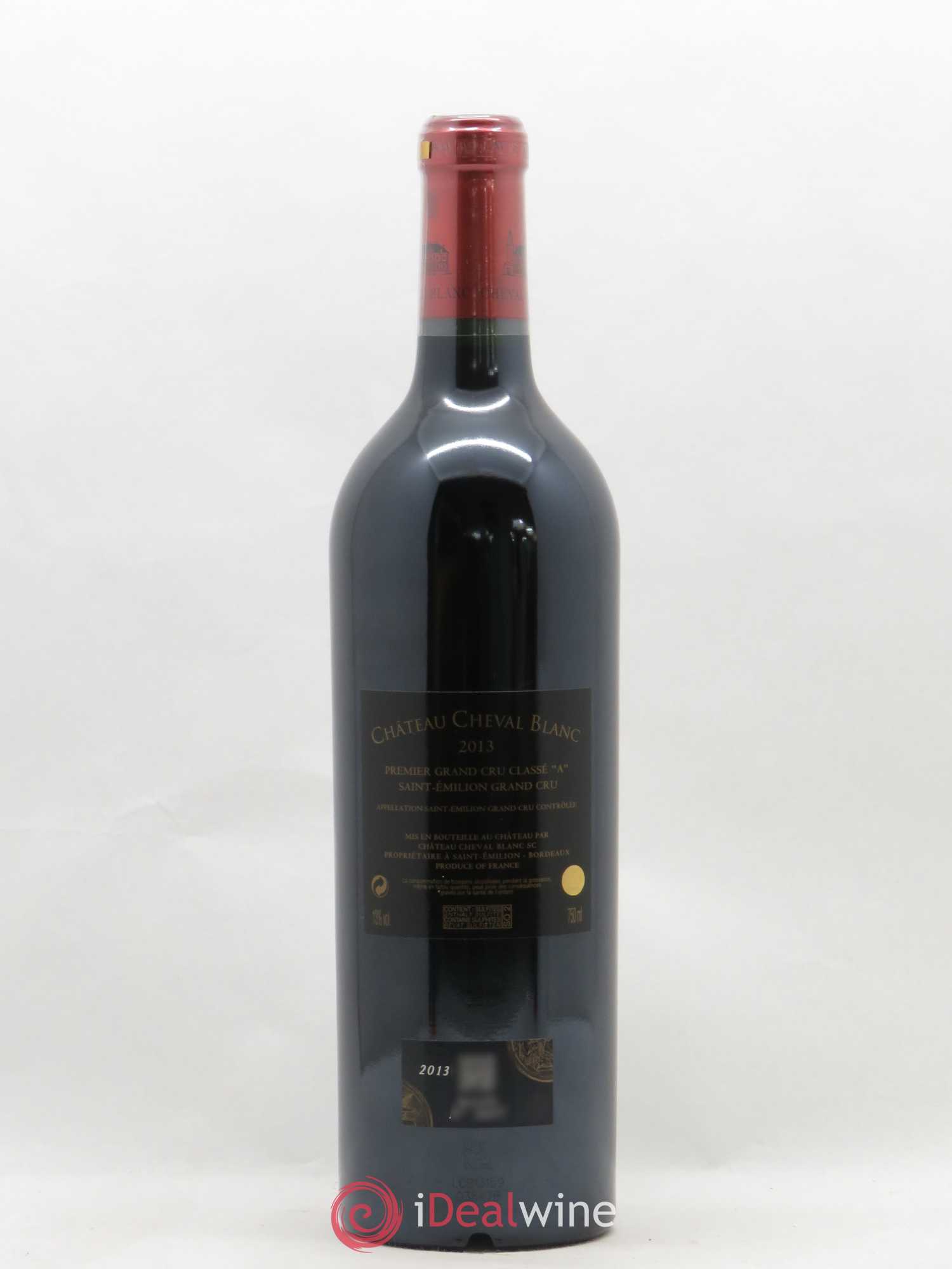 Château Cheval Blanc 1er Grand Cru Classé A 2013 - Lot de 1 bouteille - 1