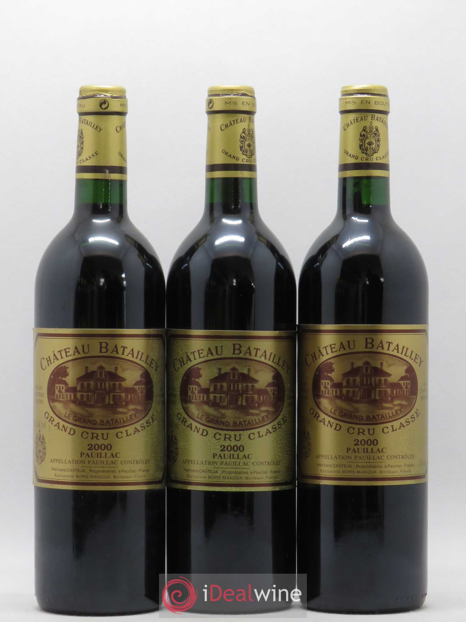 Château Batailley 5ème Grand Cru Classé 2000 - Lot de 12 bouteilles - 2