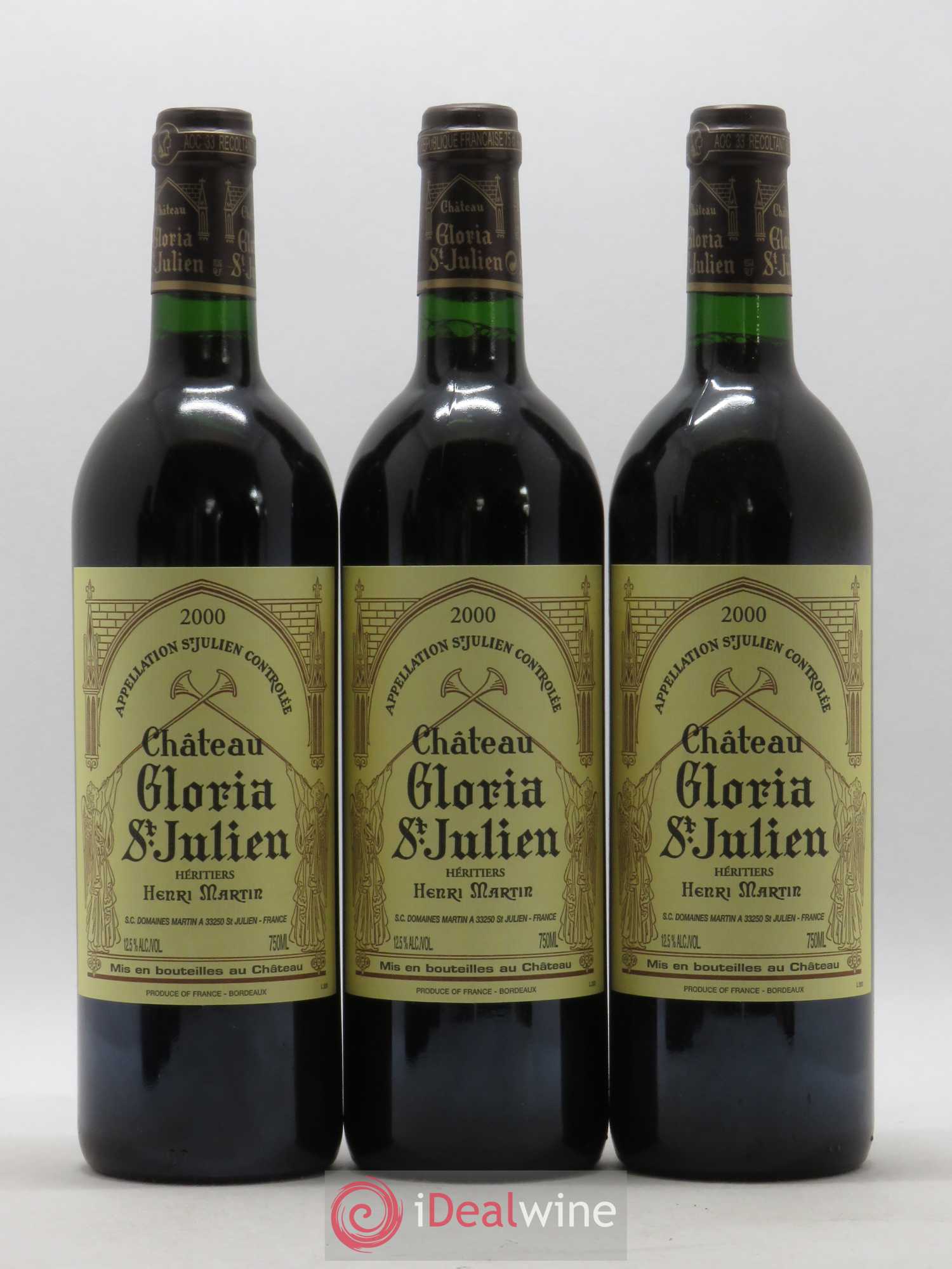 Château Gloria 2000 - Lot de 12 bouteilles - 4