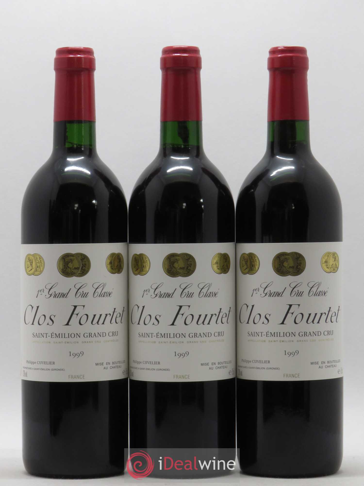 Clos Fourtet 1er Grand Cru Classé B 1999 - Lot de 12 bouteilles - 2