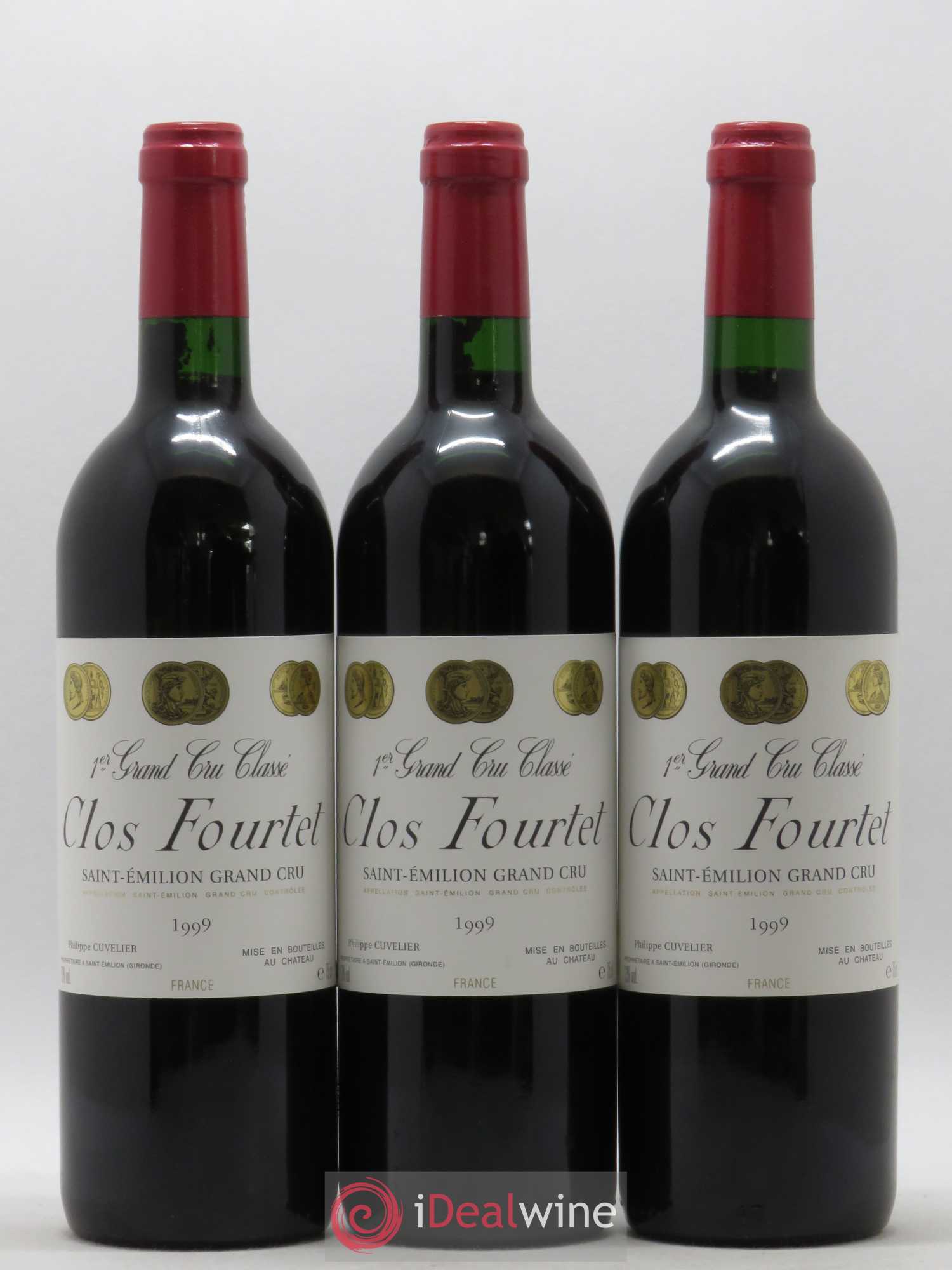 Clos Fourtet 1er Grand Cru Classé B 1999 - Lot de 12 bouteilles - 3