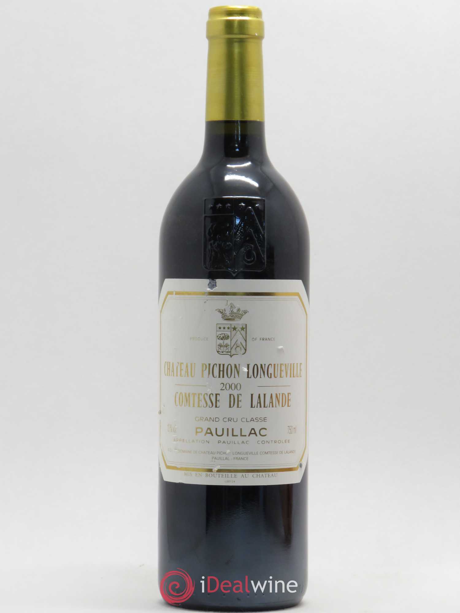 Château Pichon Longueville Comtesse de Lalande 2ème Grand Cru Classé 2000 - Lot de 1 bouteille - 0