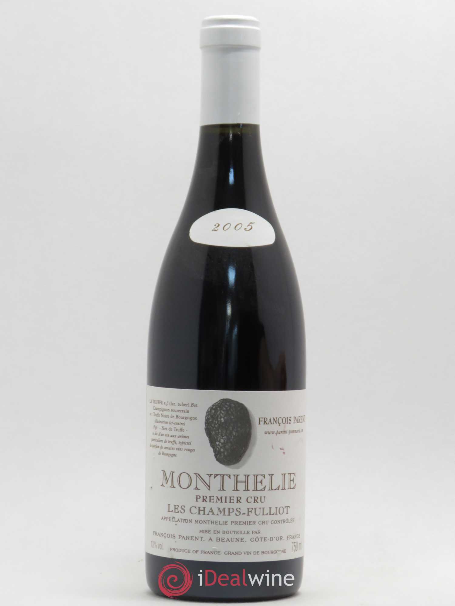 Monthélie 1er Cru Clos Les Champs Fulliot Francois Parent 2005 - Posten von 1 Flasche - 0