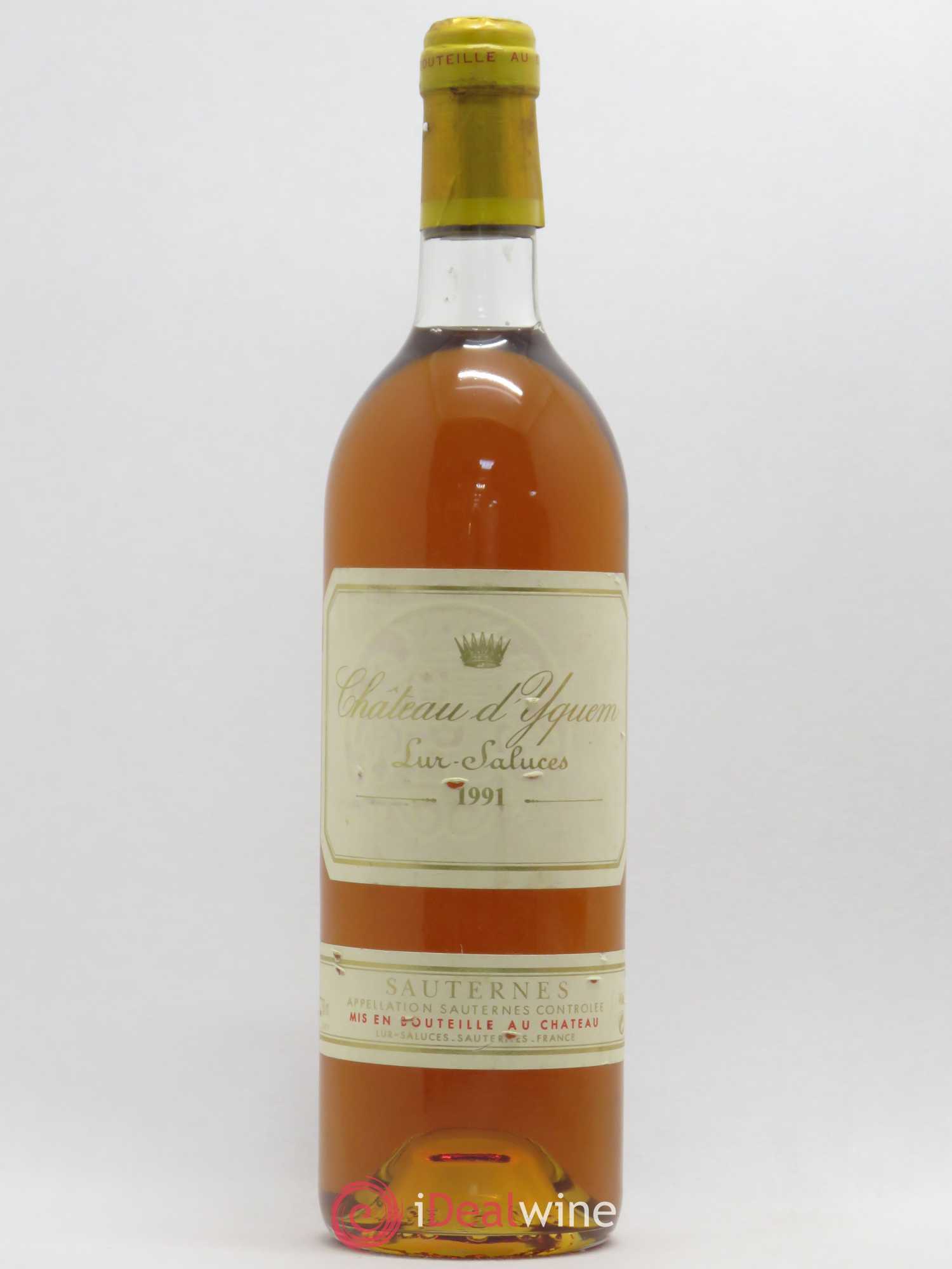 Château d' Yquem 1er Cru Classé Supérieur 1991 - Lotto di 1 bottiglia - 0