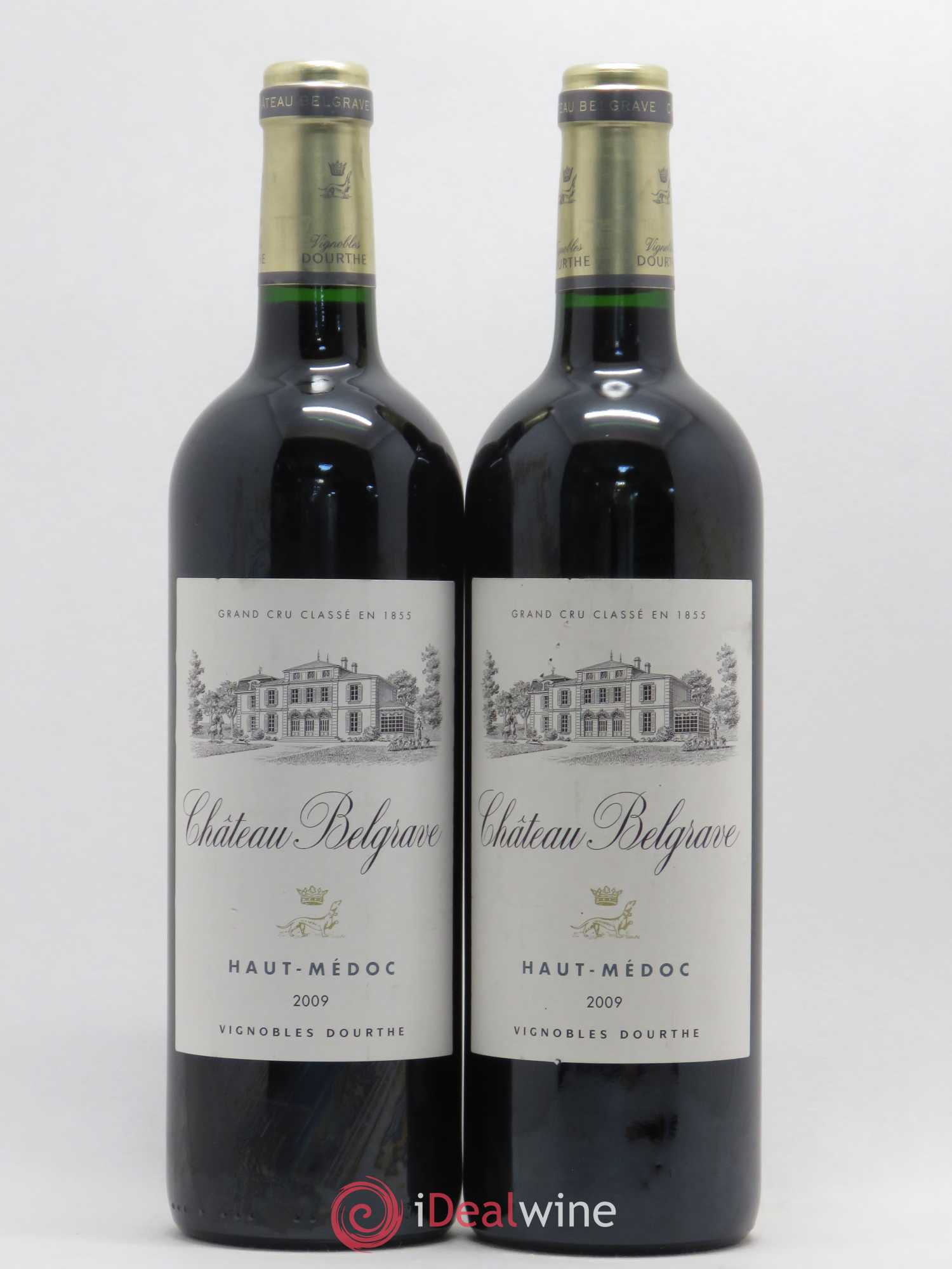 Château Belgrave 5ème Grand Cru Classé 2009 - Lot de 2 bouteilles - 0