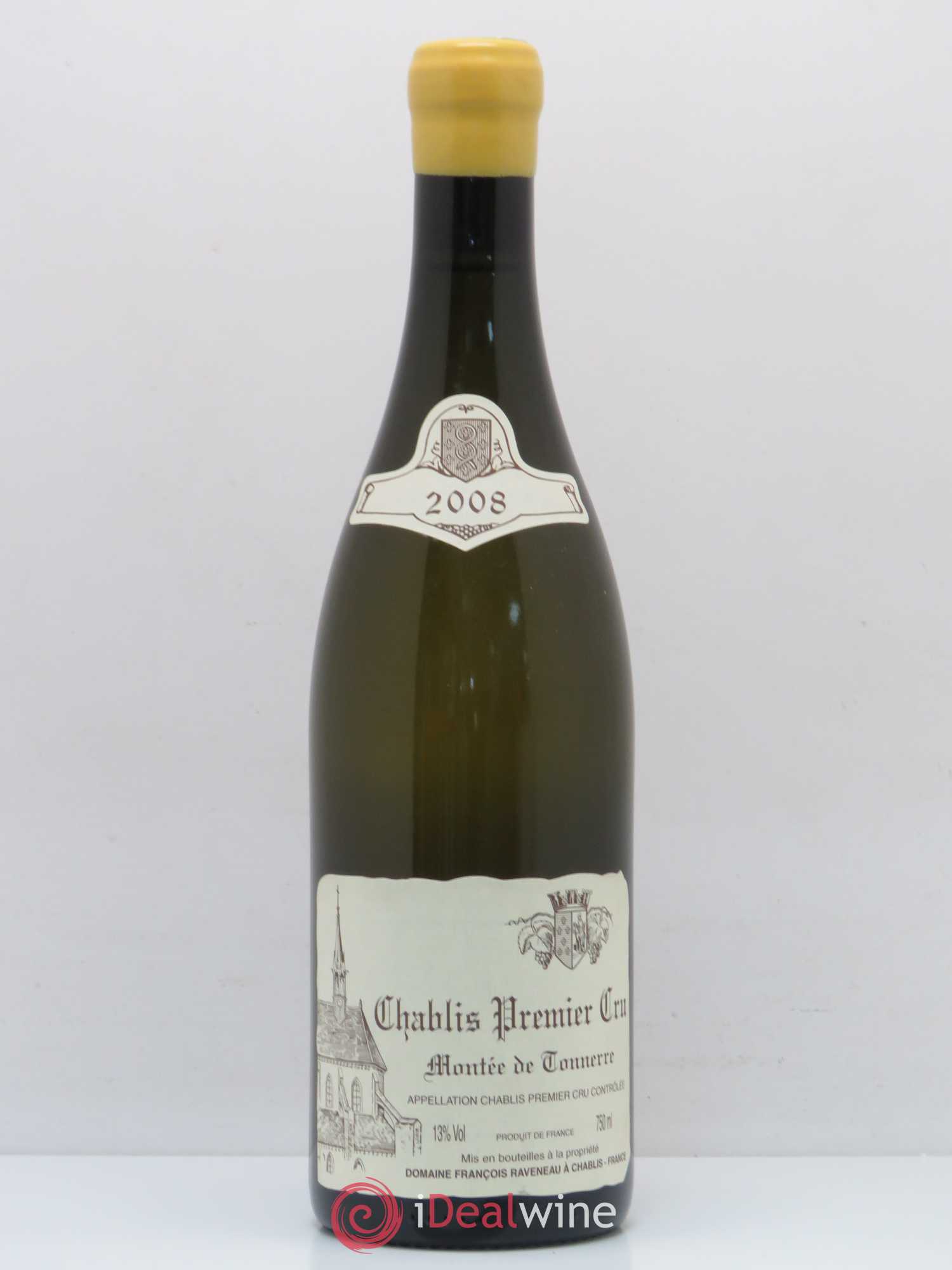 Chablis 1er Cru Montée de Tonnerre Raveneau (Domaine) 2008 - Lot de 1 bouteille - 0