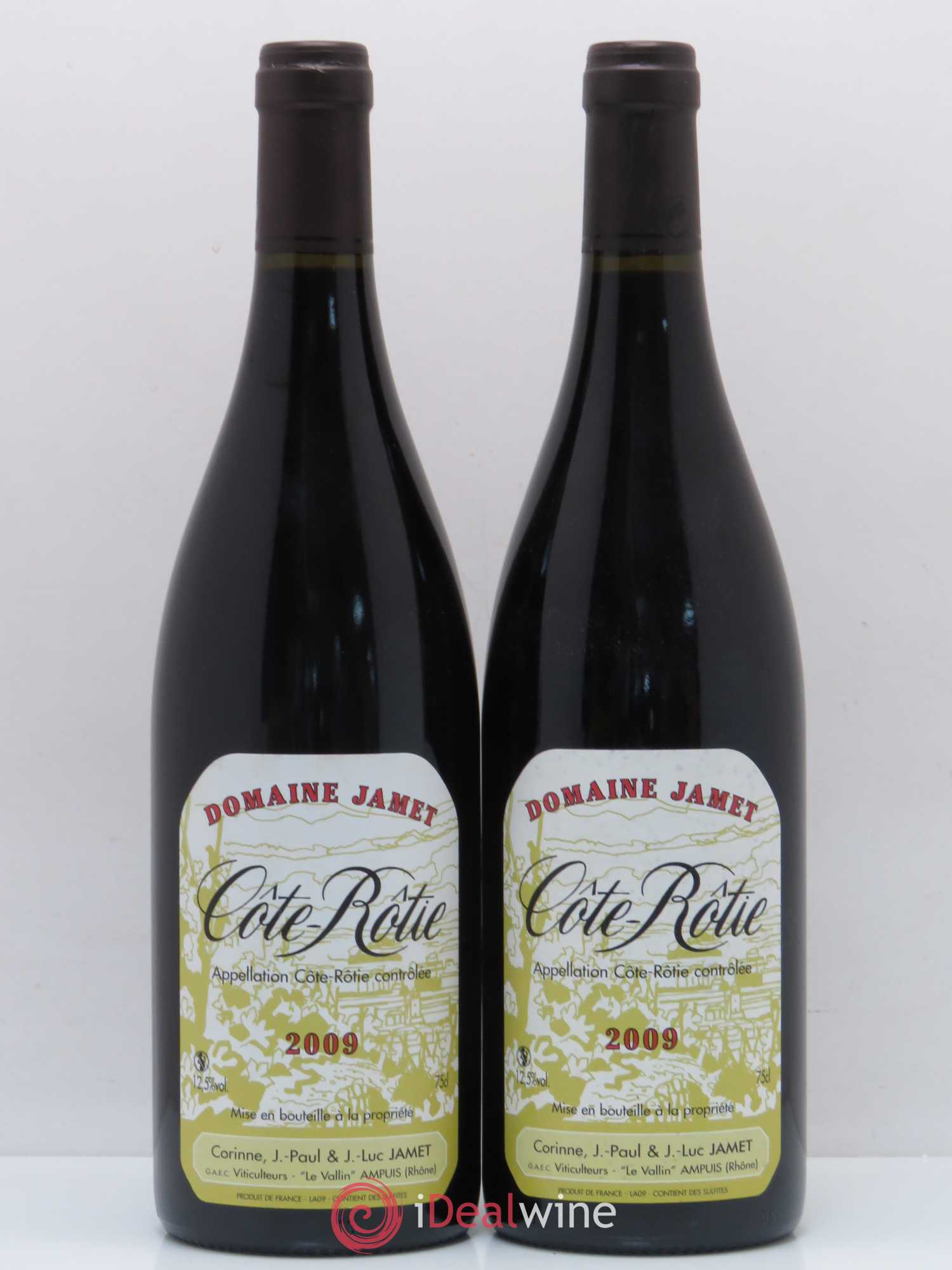 Côte-Rôtie Jamet (Domaine) 2009 - Lot de 2 bouteilles - 0