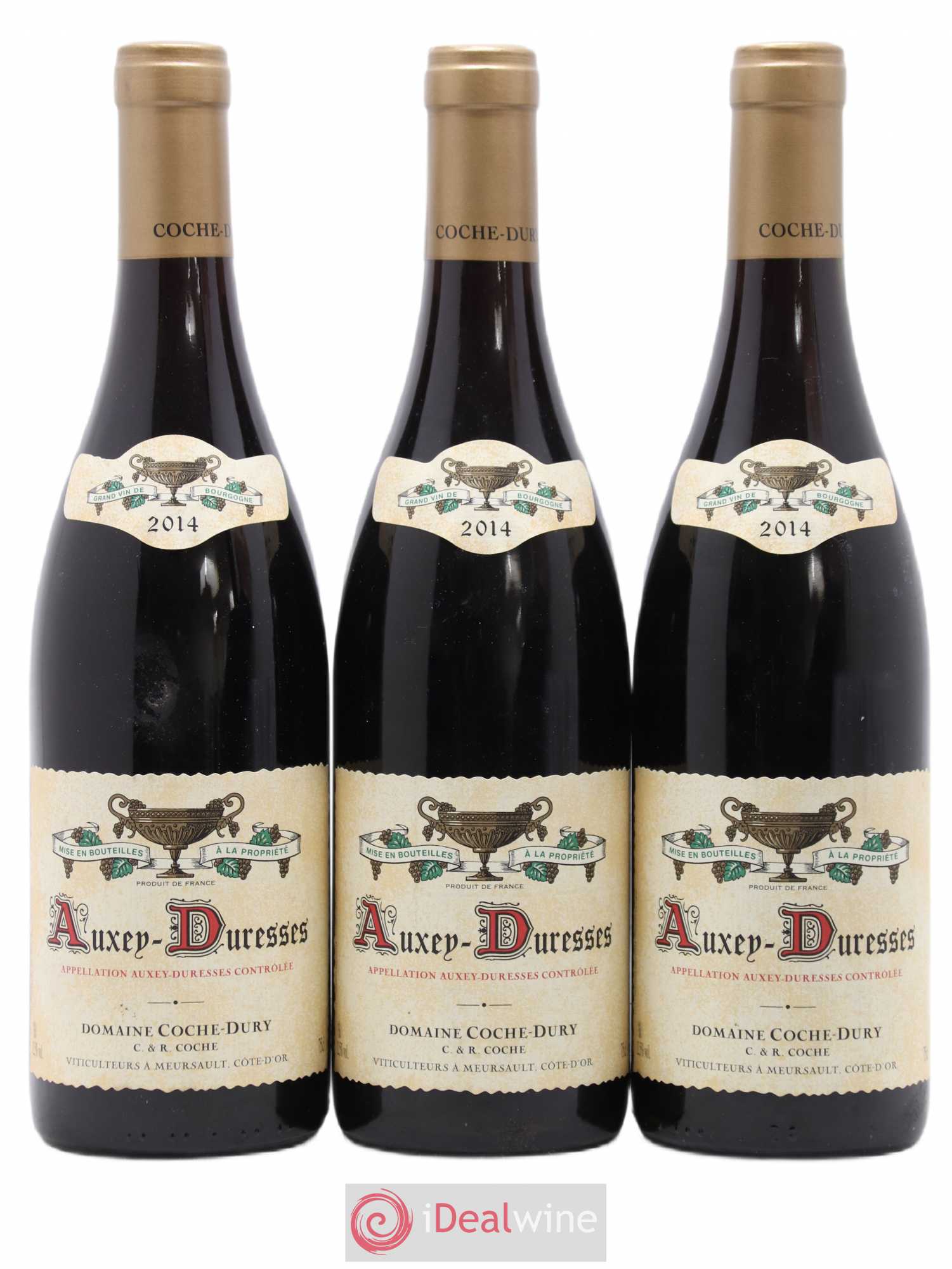 Auxey-Duresses Coche Dury (Domaine) 2014 - Lot de 3 bouteilles - 0