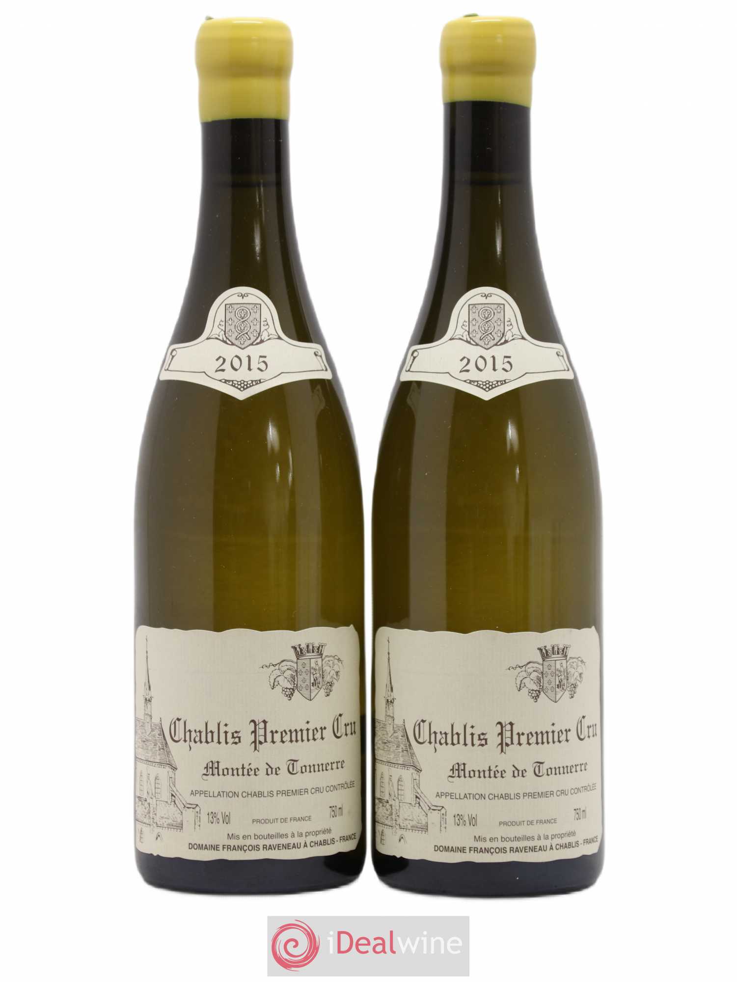 Chablis 1er Cru Montée de Tonnerre Raveneau (Domaine) 2015 - Lot de 2 bouteilles - 0