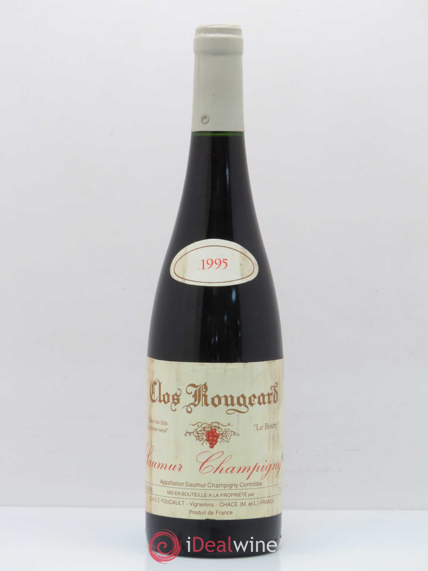 Saumur-Champigny Le Bourg Clos Rougeard 1995 - Lot de 1 bouteille - 0