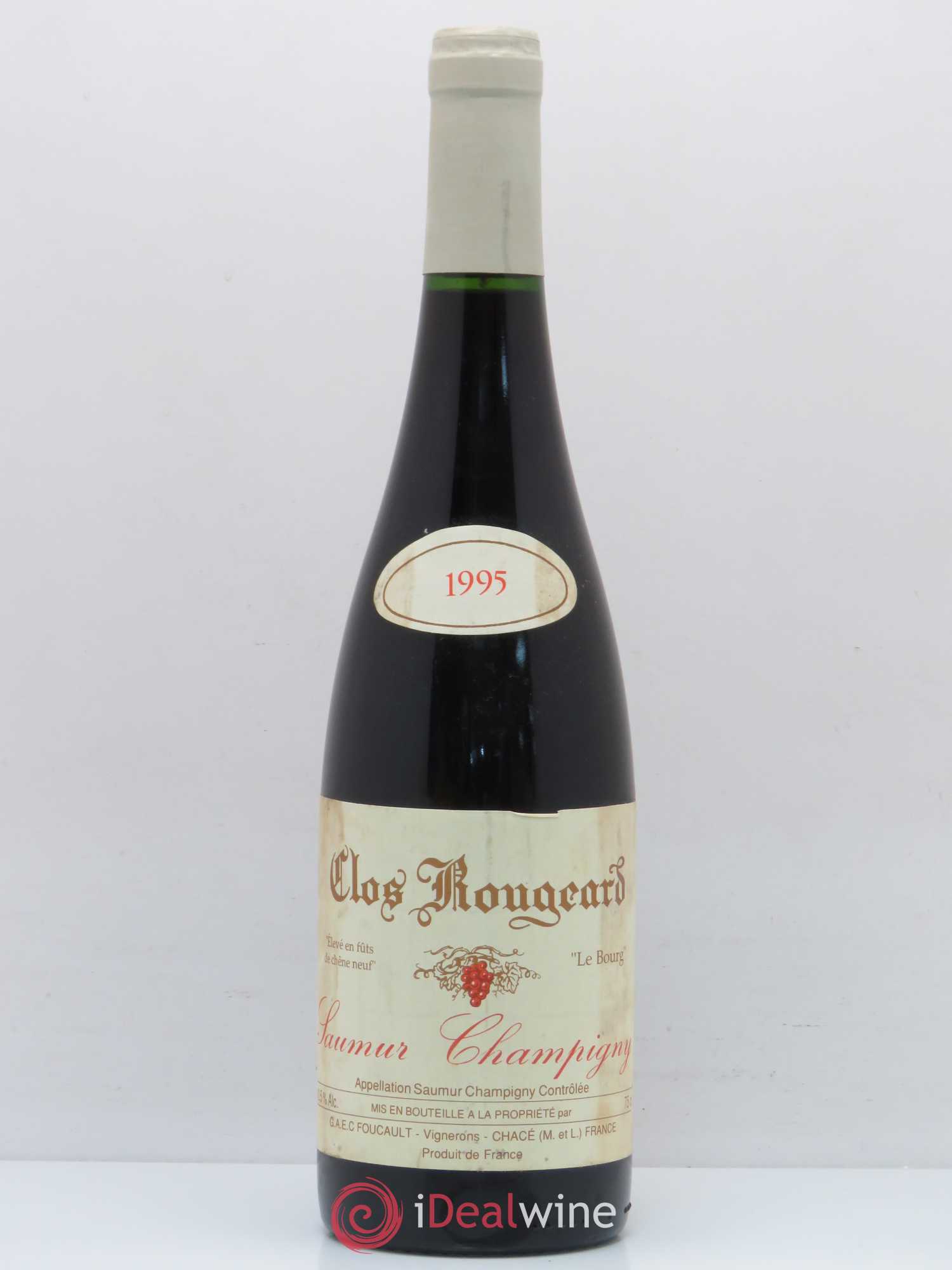 Saumur-Champigny Le Bourg Clos Rougeard 1995 - Lot de 1 bouteille - 0