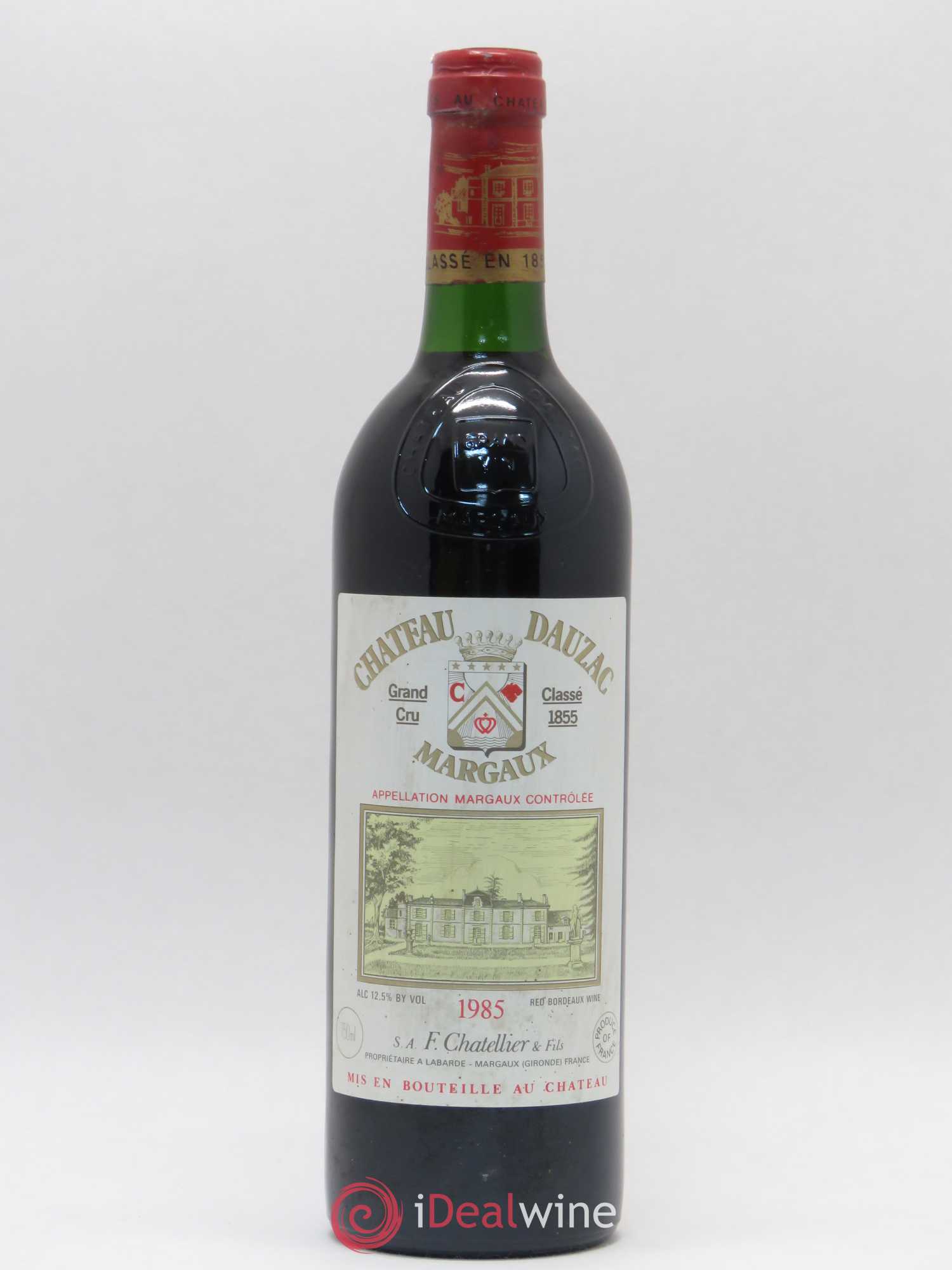 Château Dauzac 5ème Grand Cru Classé 1985 - Lot de 1 bouteille - 0