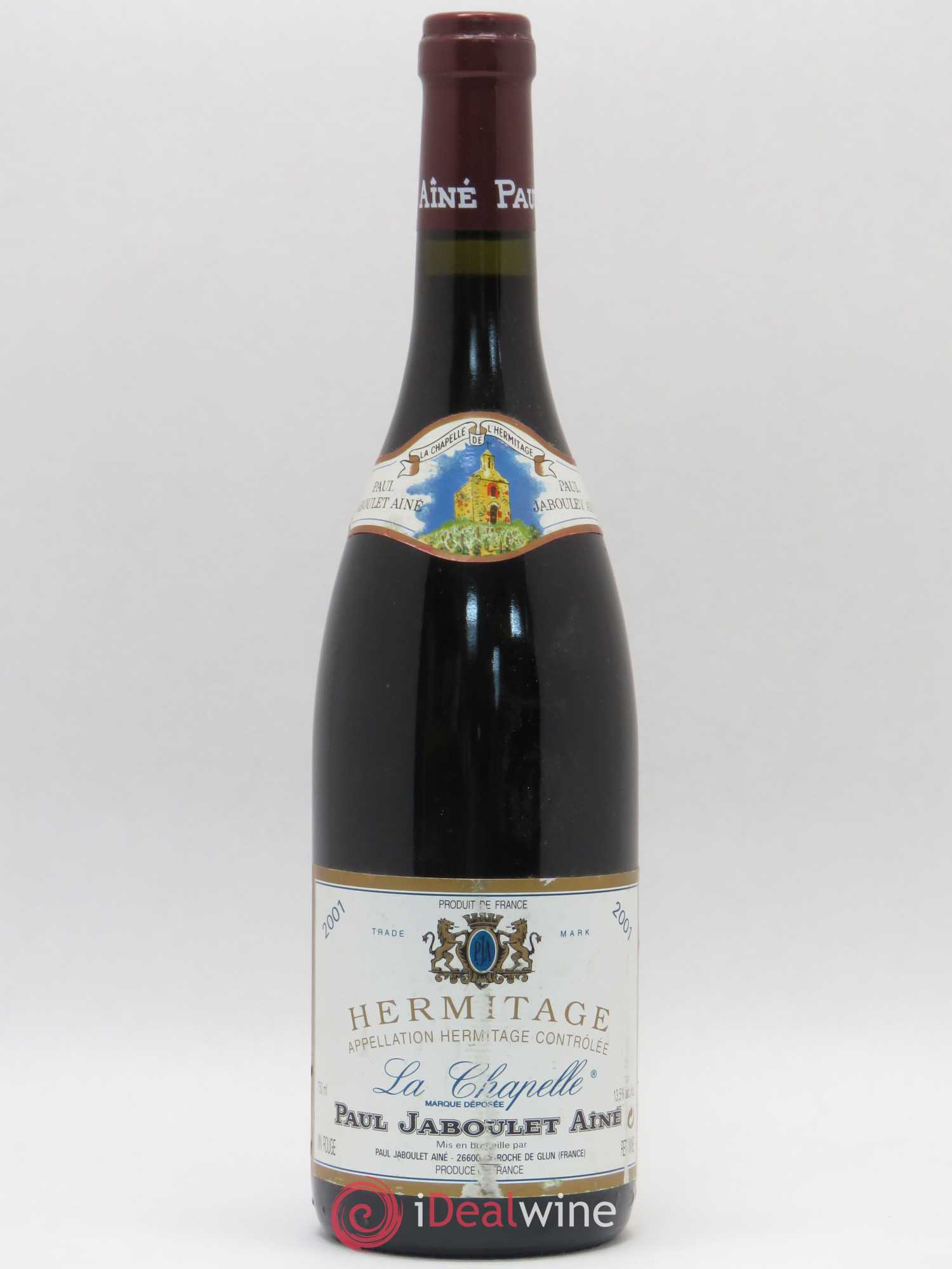Hermitage La Chapelle Paul Jaboulet Ainé 2001 - Lot de 1 bouteille - 0
