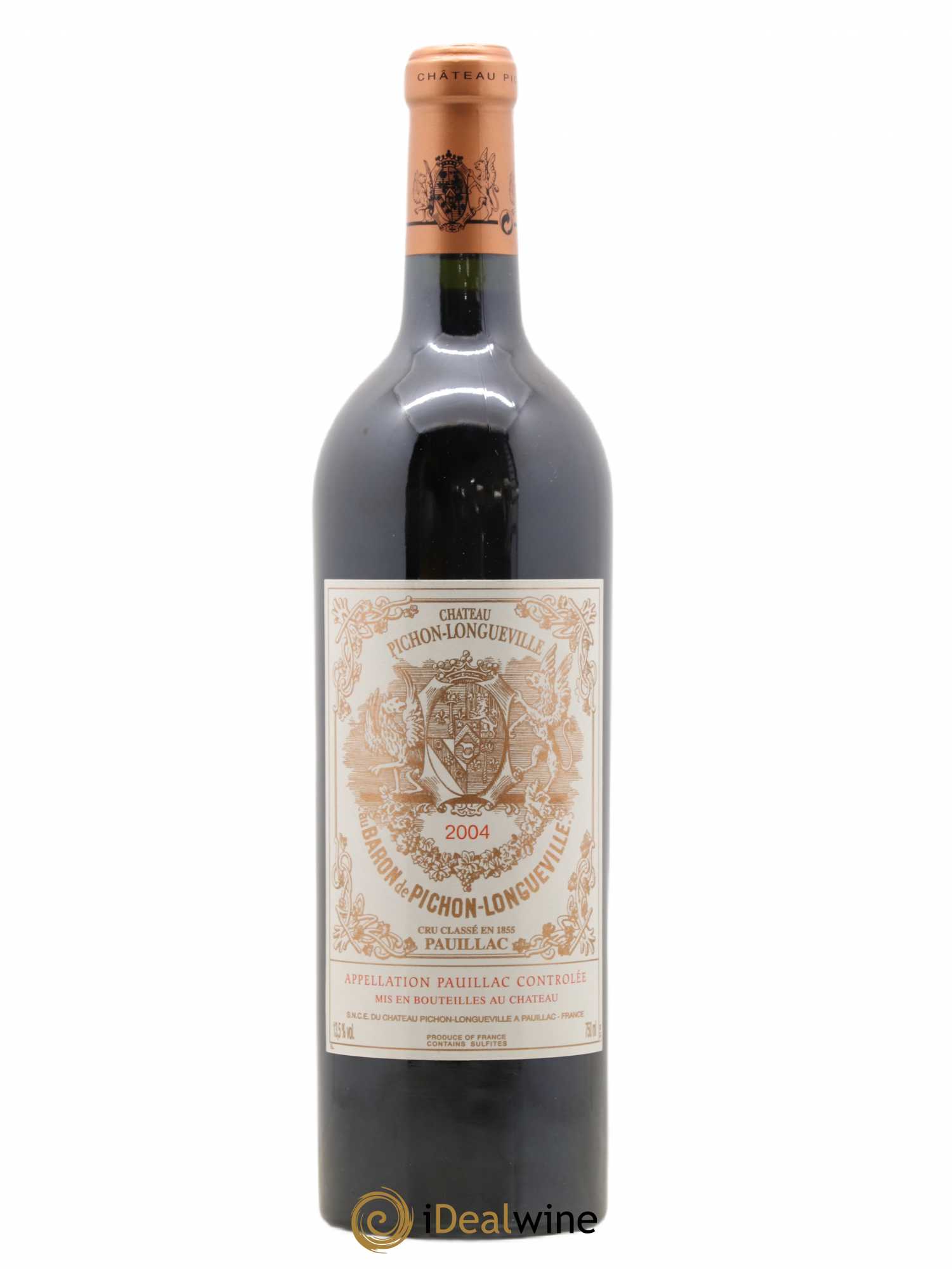 Pichon Longueville Baron 2ème Grand Cru Classé 2004 - Lot de 1 bouteille - 0