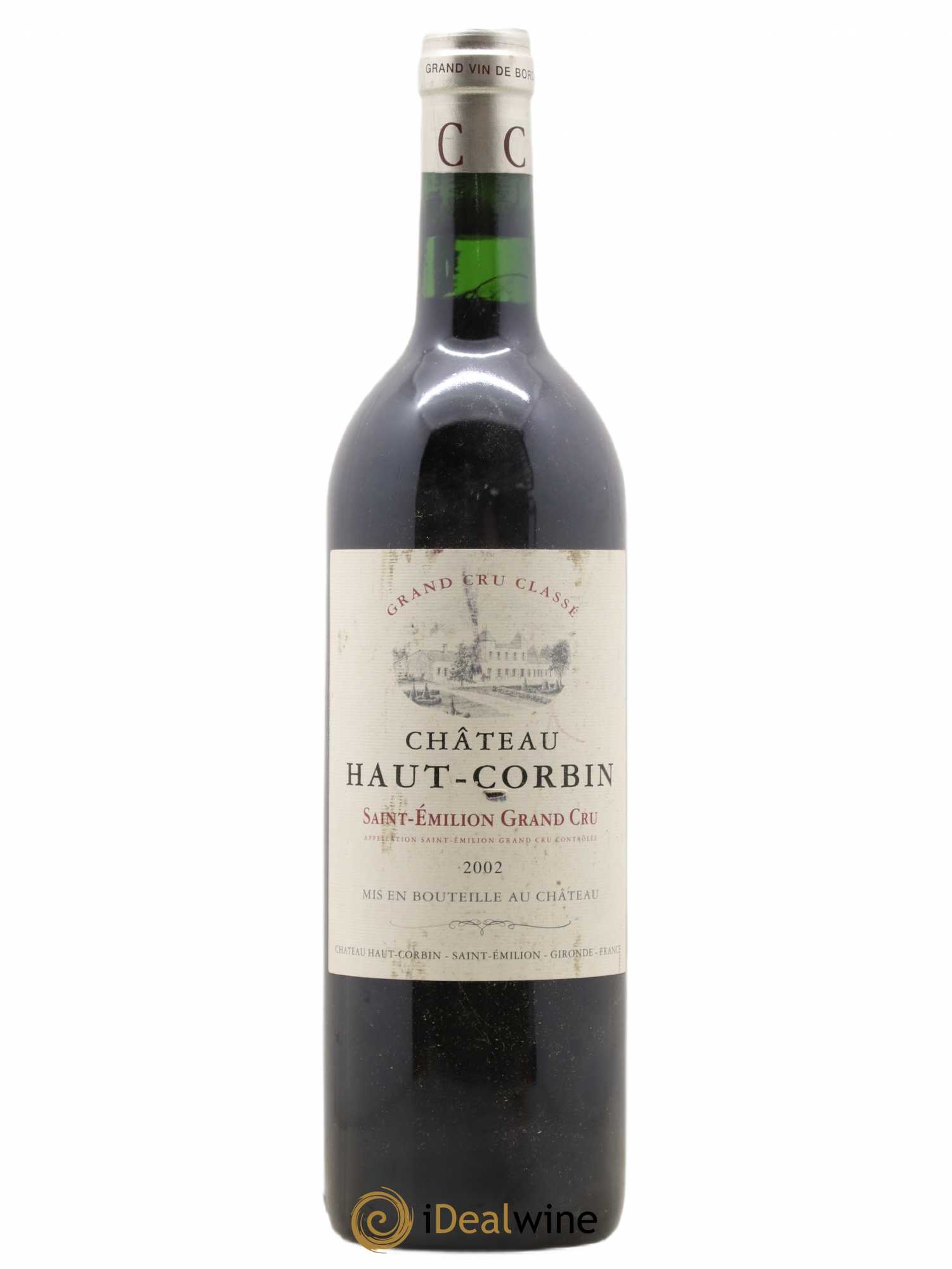 Château Haut Corbin Grand Cru 2002 - Lot de 1 bouteille - 0