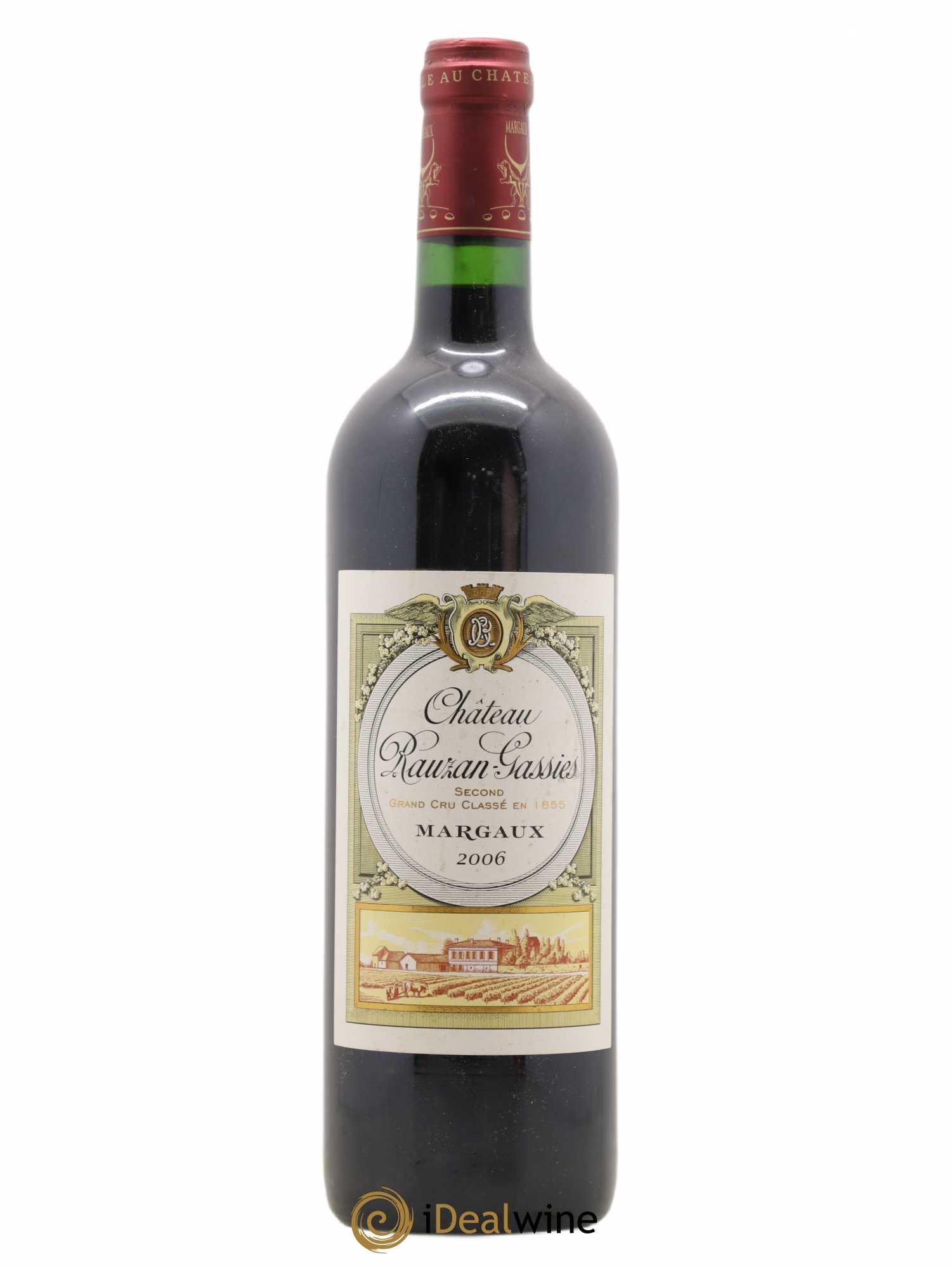 Château Rauzan-Gassies 2ème Grand Cru Classé 2006 - Lot de 1 bouteille - 0