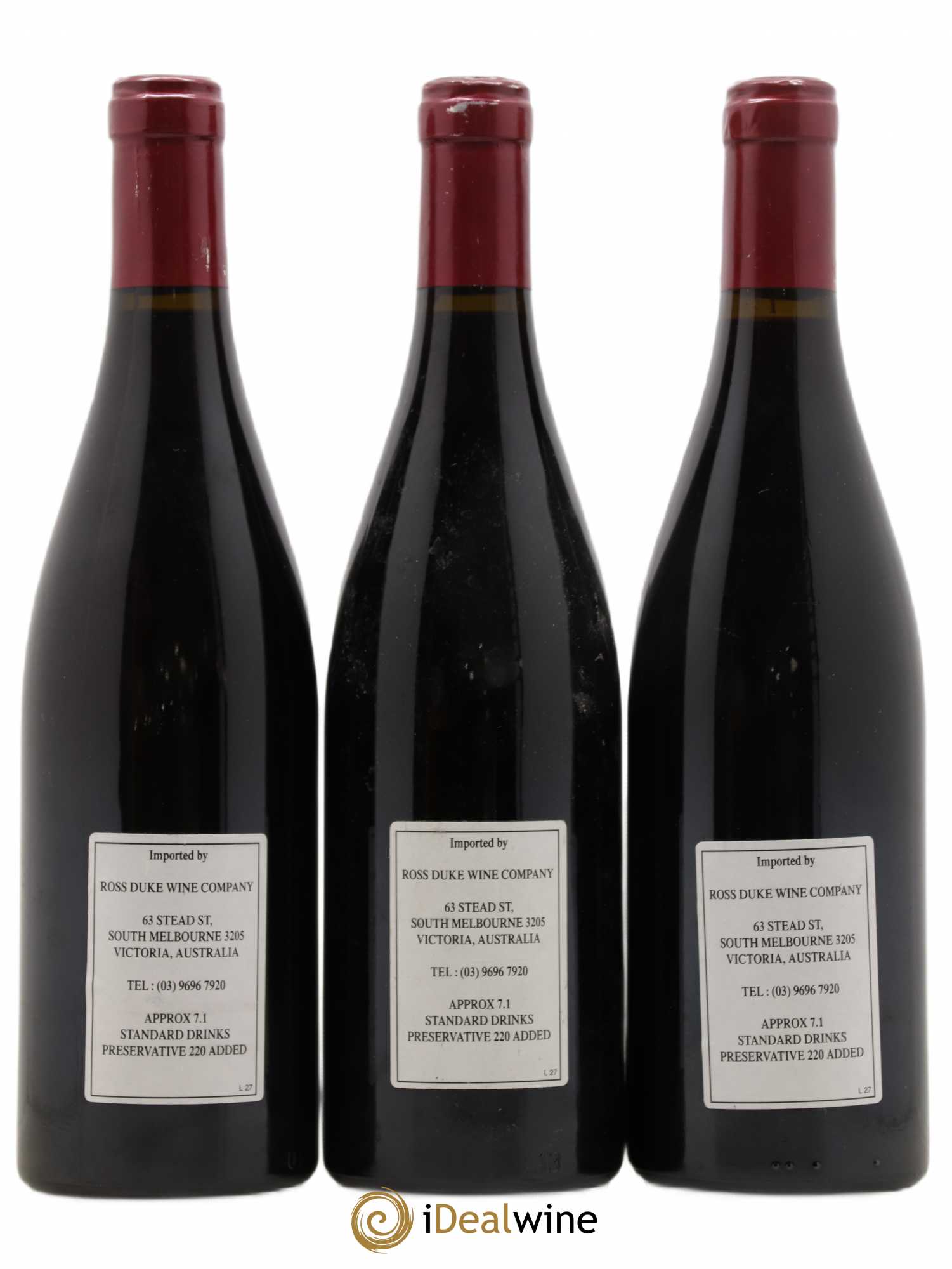Clos de Vougeot Grand Cru Castagnier (Domaine) 2004 - Lot de 3 bouteilles - 1