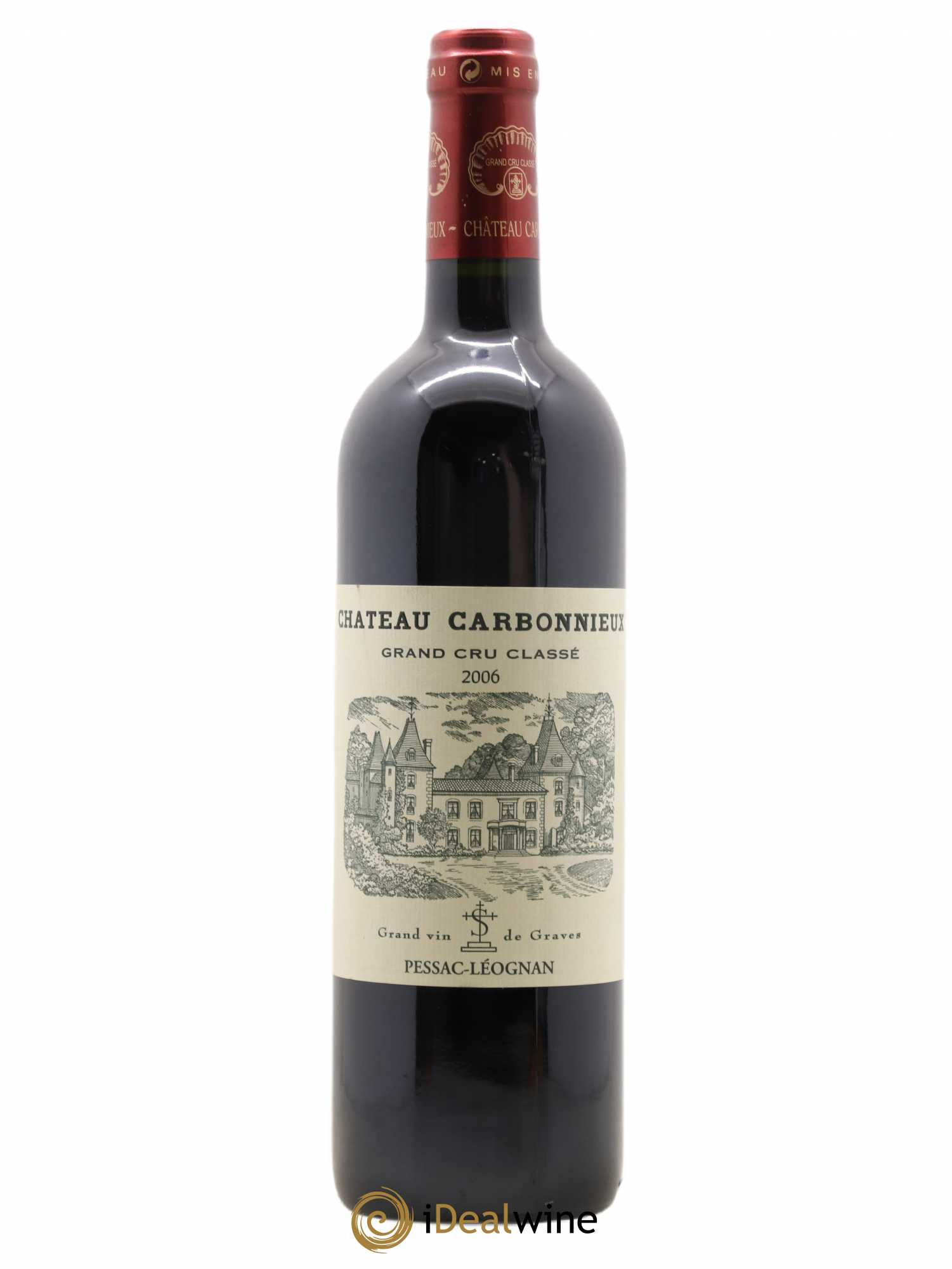 Château Carbonnieux Cru Classé de Graves 2006 - Lot de 1 bouteille - 0