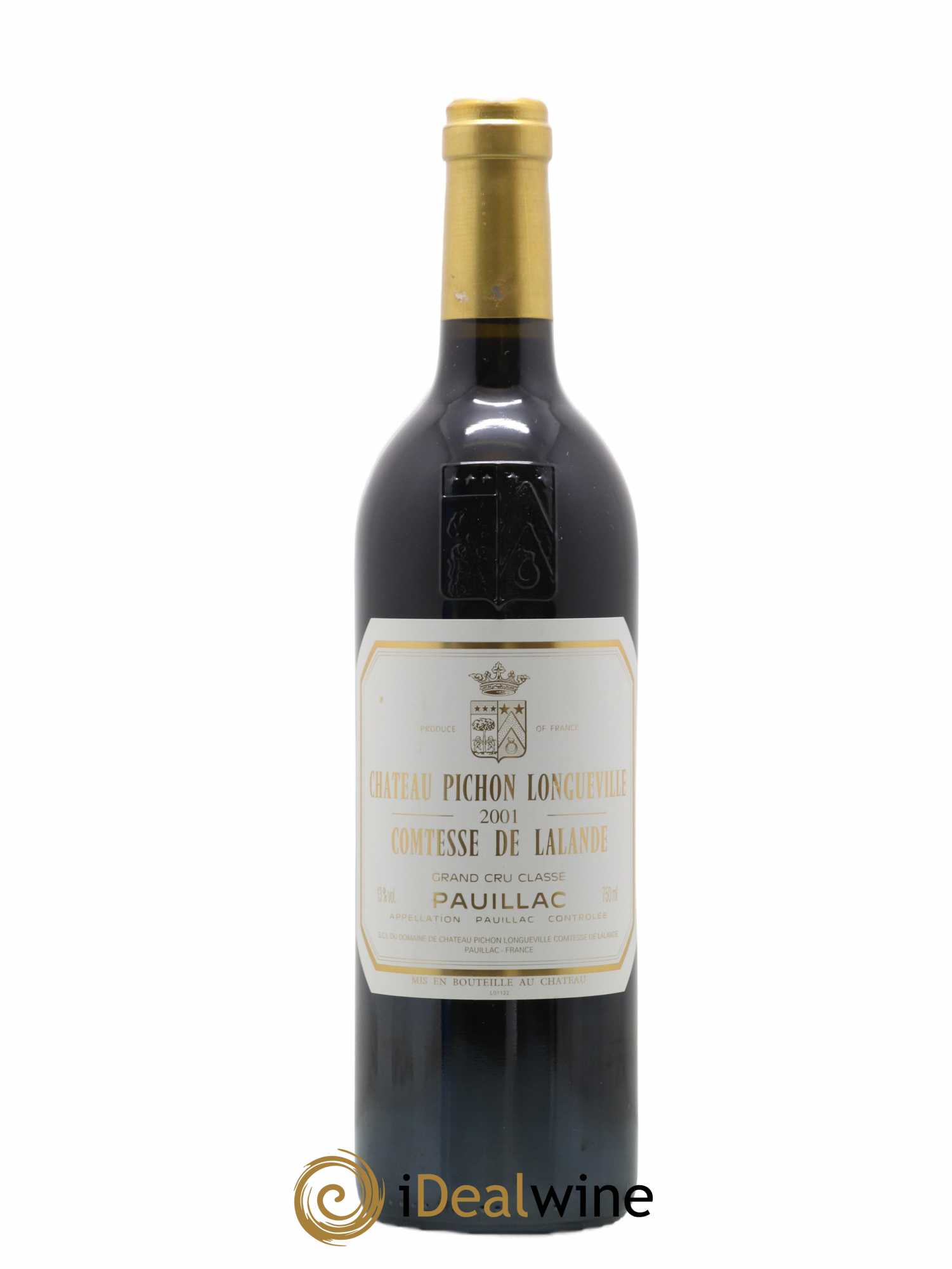 Château Pichon Longueville Comtesse de Lalande 2ème Grand Cru Classé 2001 - Lot de 1 bouteille - 0