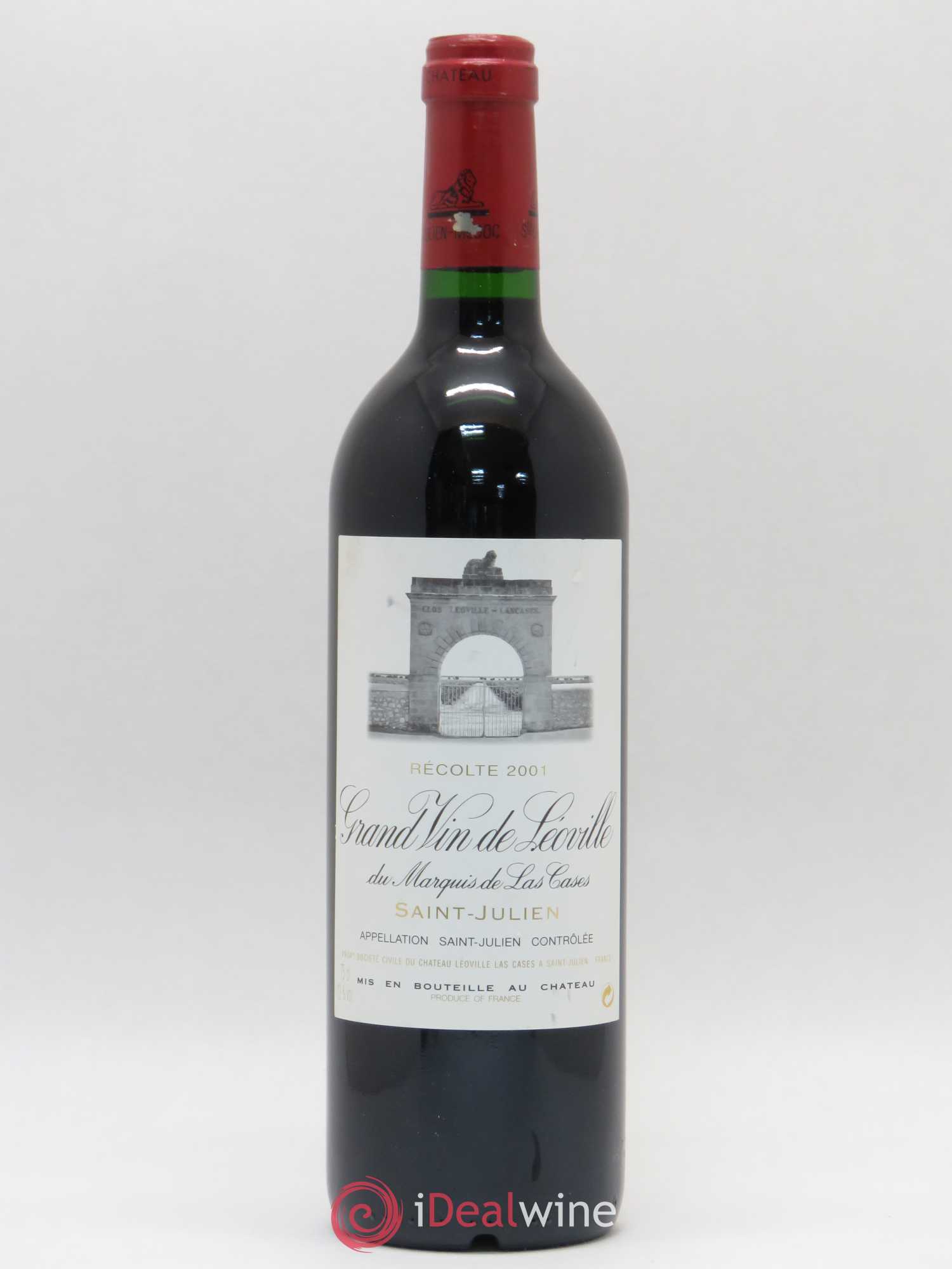 Château Léoville Las Cases 2ème Grand Cru Classé 2001 - Lot de 1 bouteille - 0