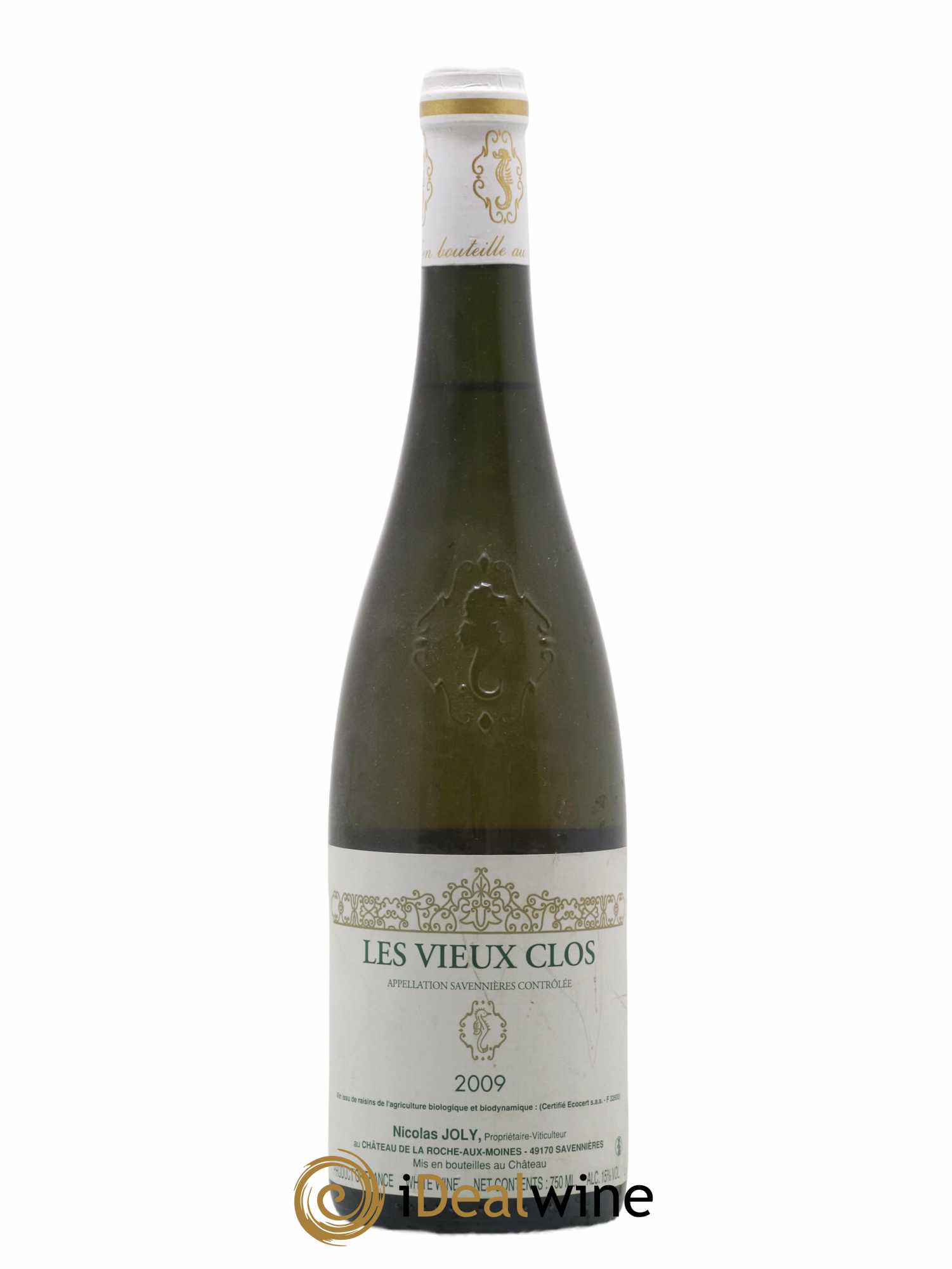 Savennières Les Vieux Clos Vignobles de la Coulée de Serrant - Nicolas Joly 2009 - Lot de 1 bouteille - 0