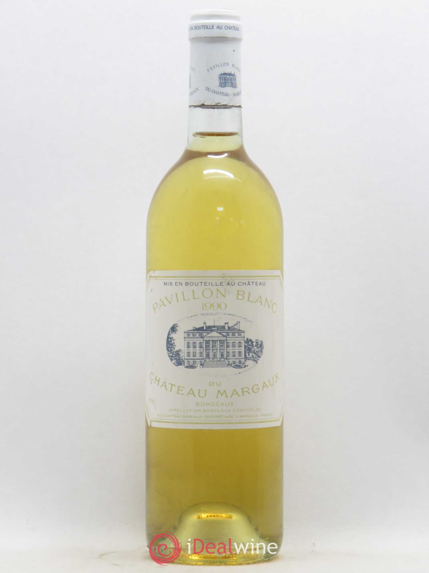 Pavillon Blanc du Château Margaux 1990 - Lot de 1 bouteille - 0
