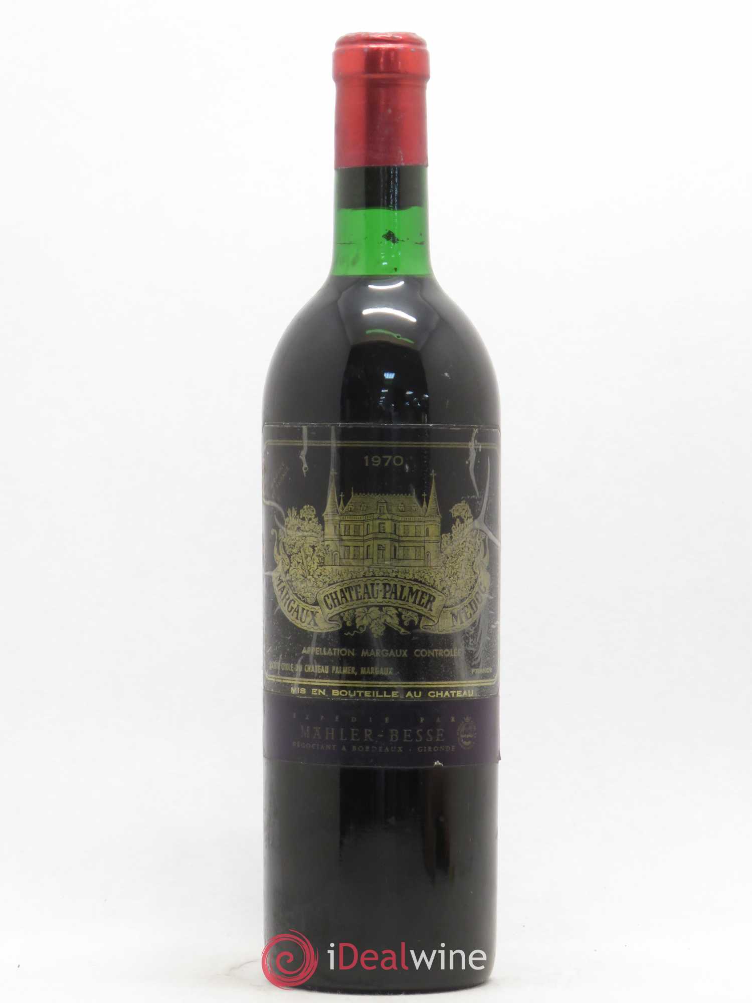Château Palmer 3ème Grand Cru Classé 1970 - Lot de 1 bouteille - 0