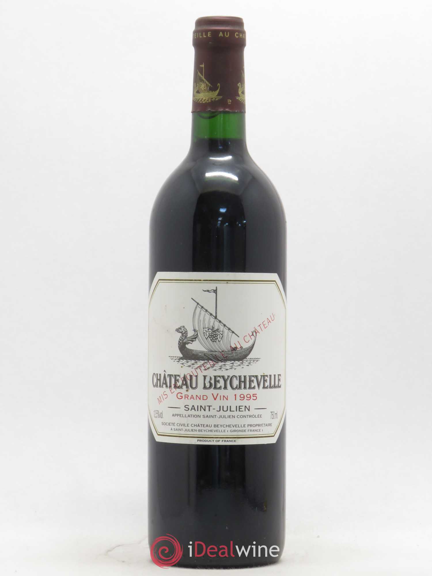 Château Beychevelle 4ème Grand Cru Classé 1995 - Lot de 1 bouteille - 0