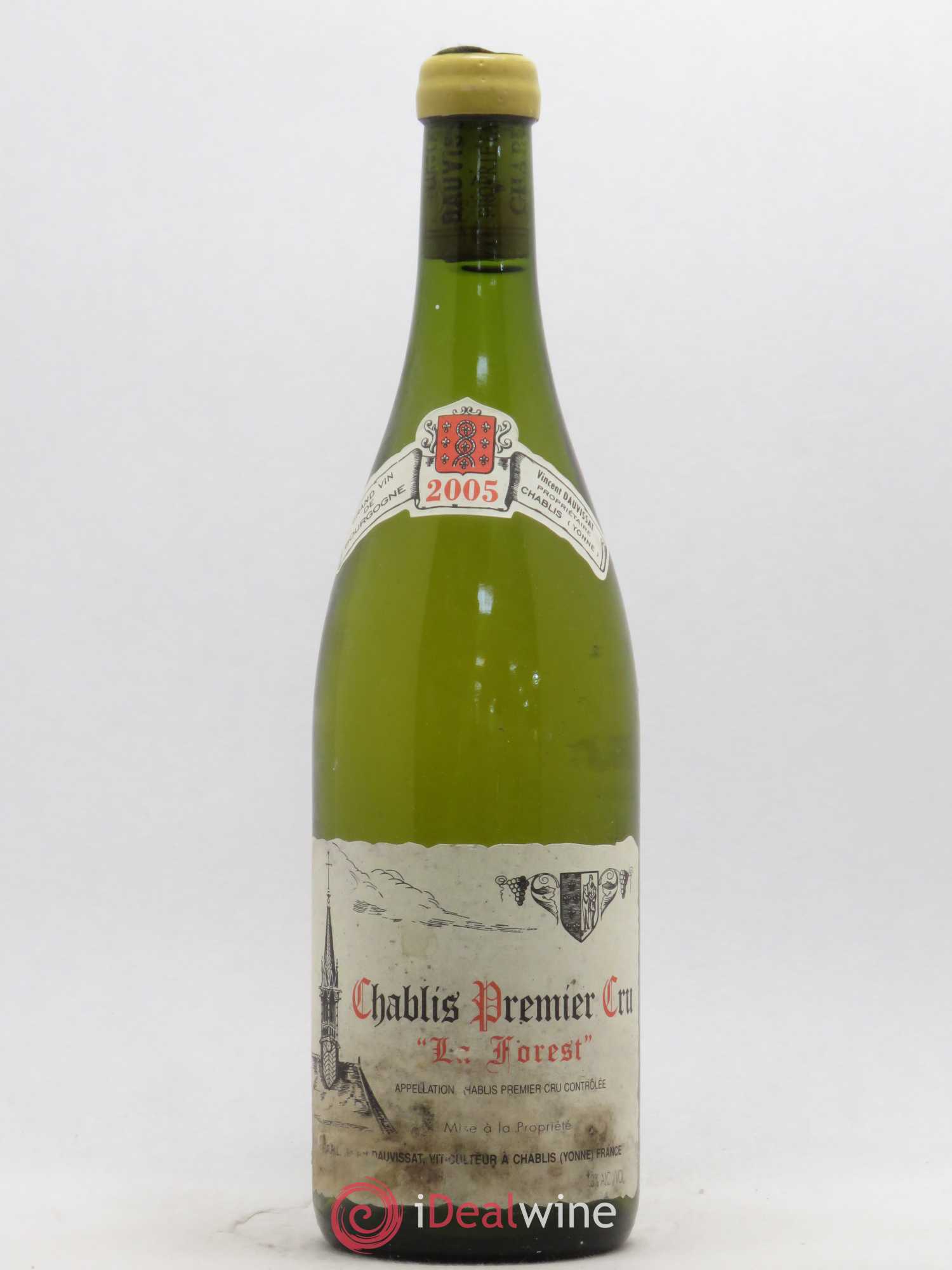 Chablis 1er Cru La Forest Vincent Dauvissat (Domaine) 2005 - Lot de 1 bouteille - 0
