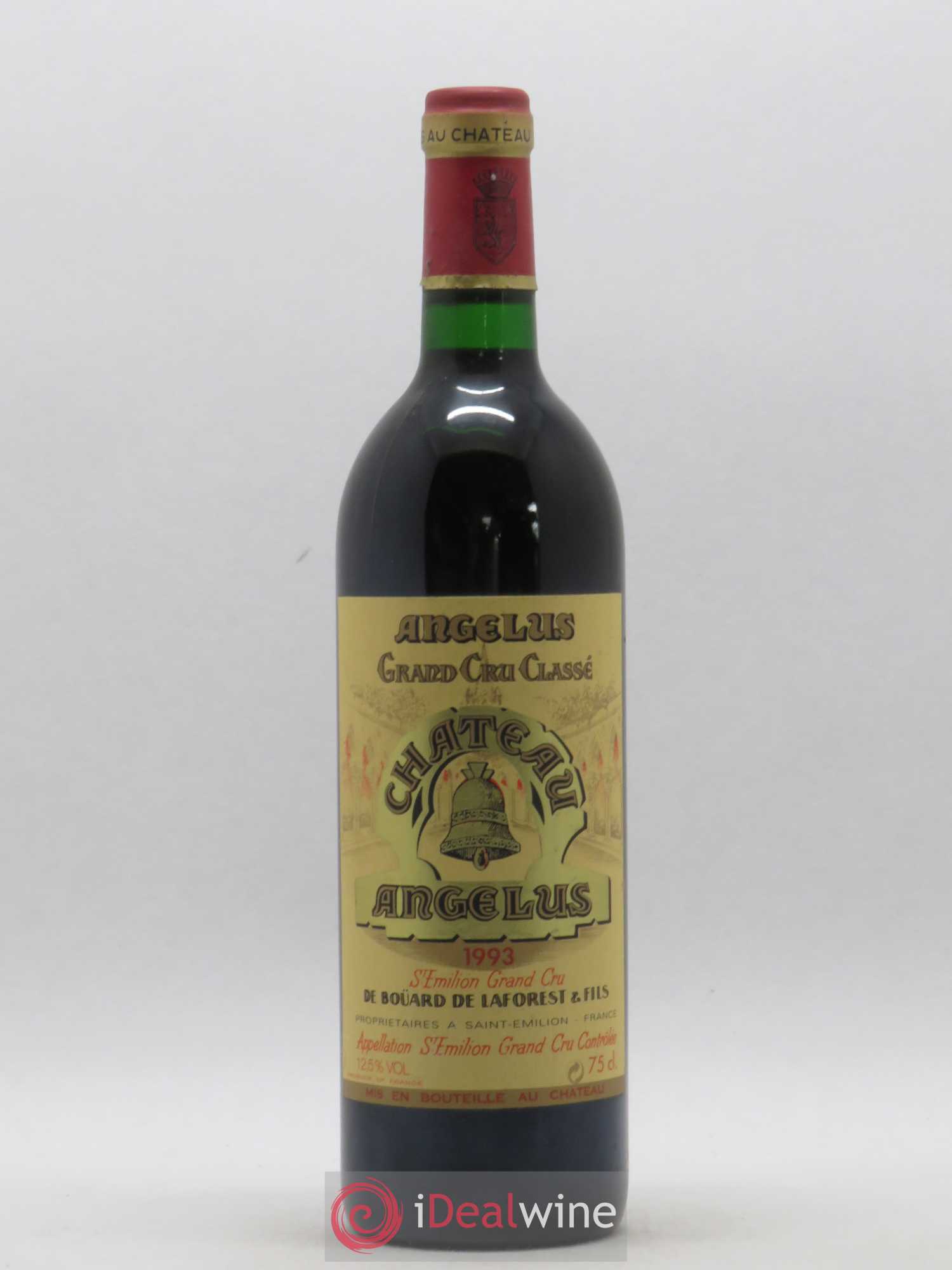 Château Angélus 1er Grand Cru Classé A 1993 - Lot de 1 bouteille - 0