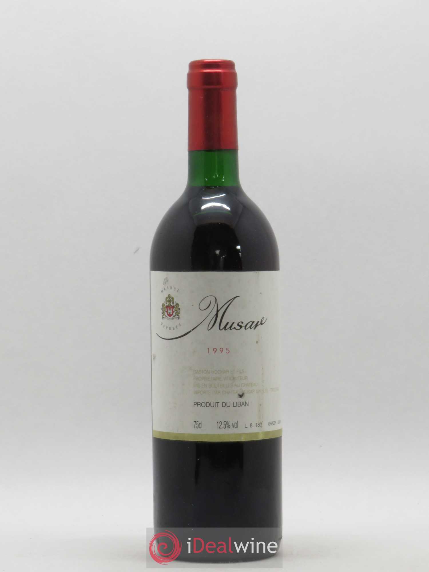 Château Musar Serge Hochar 1995 - Lot de 1 bouteille - 0